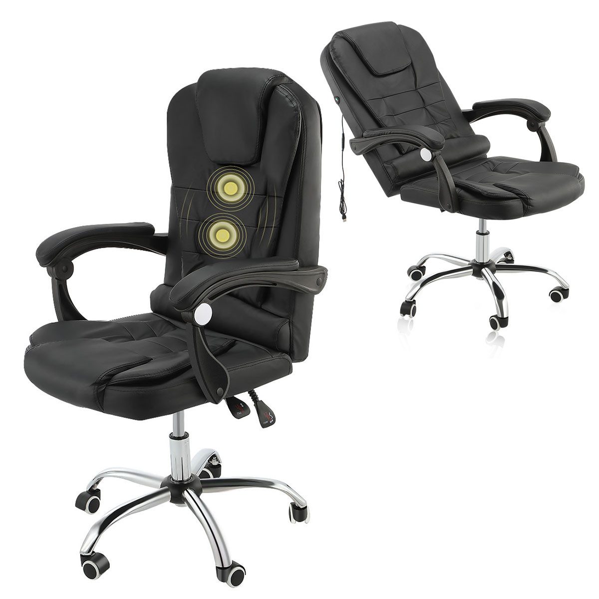 oyajia Bürostuhl Bürostuhl mit Massagefunktion, Gaming