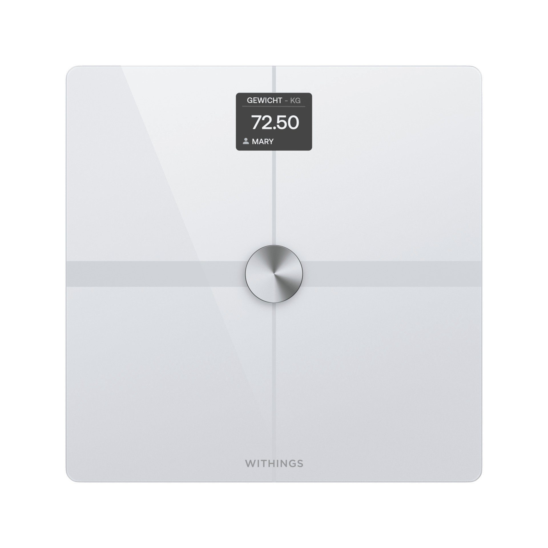 Withings Personenwaage Body Smart, einschließlich Körperfett-/Muskelmasse,