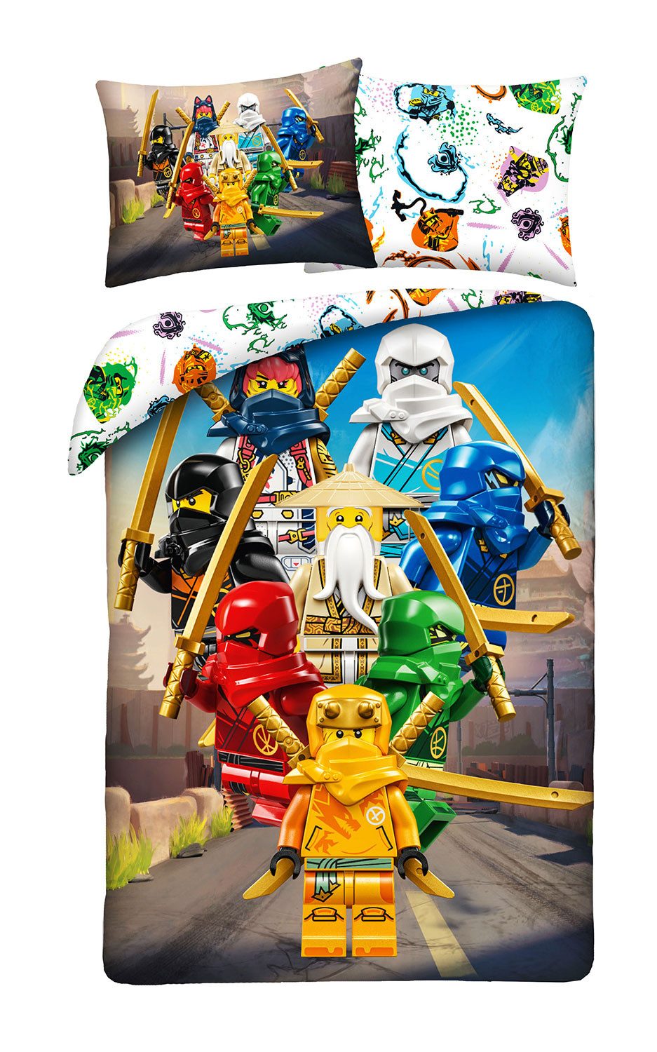 LEGO® Bettwäsche LEGO Ninjago Kinderbettwäsche 140