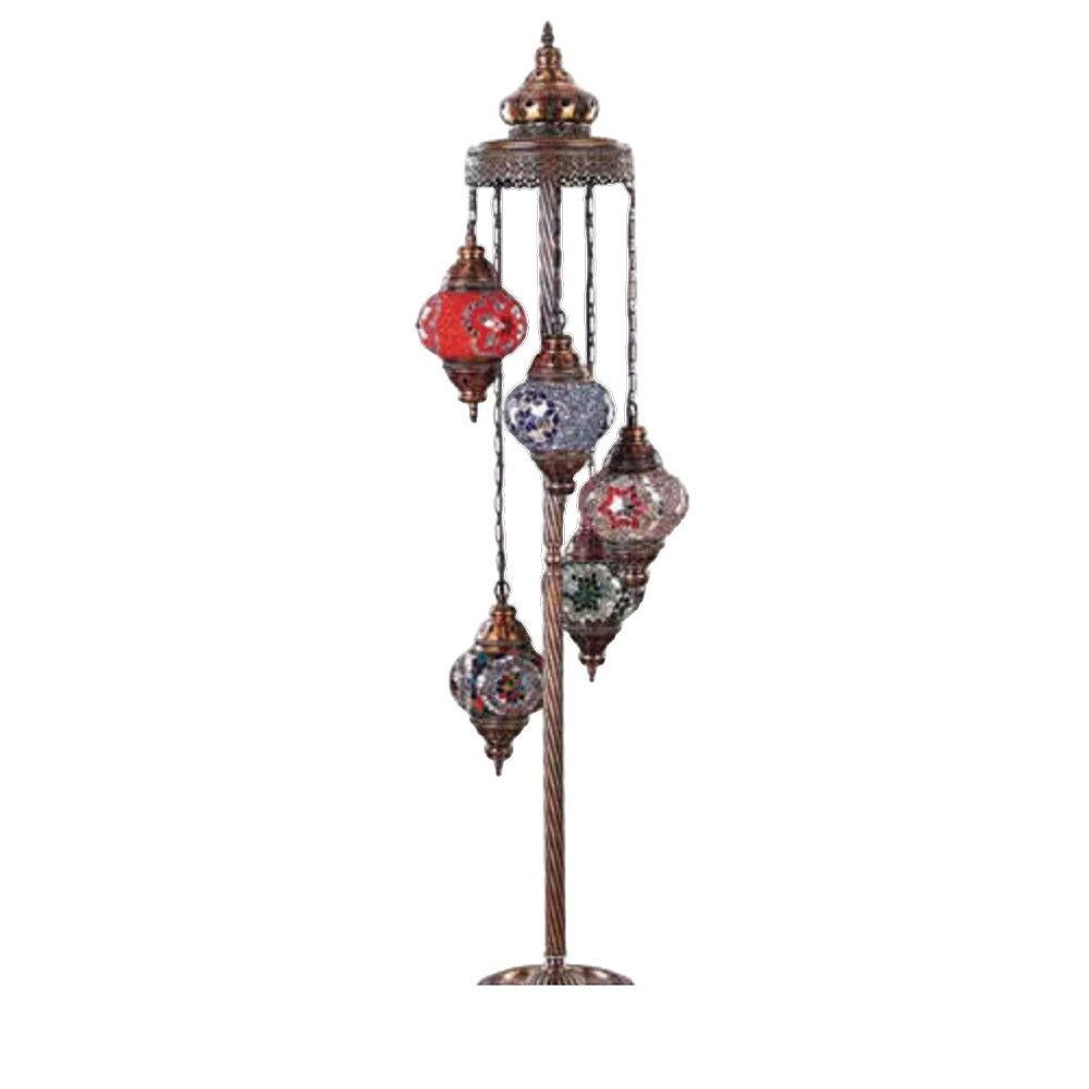 JVmoebel Stehlampe Mehrfarbig Stehlampe Stand Luxus