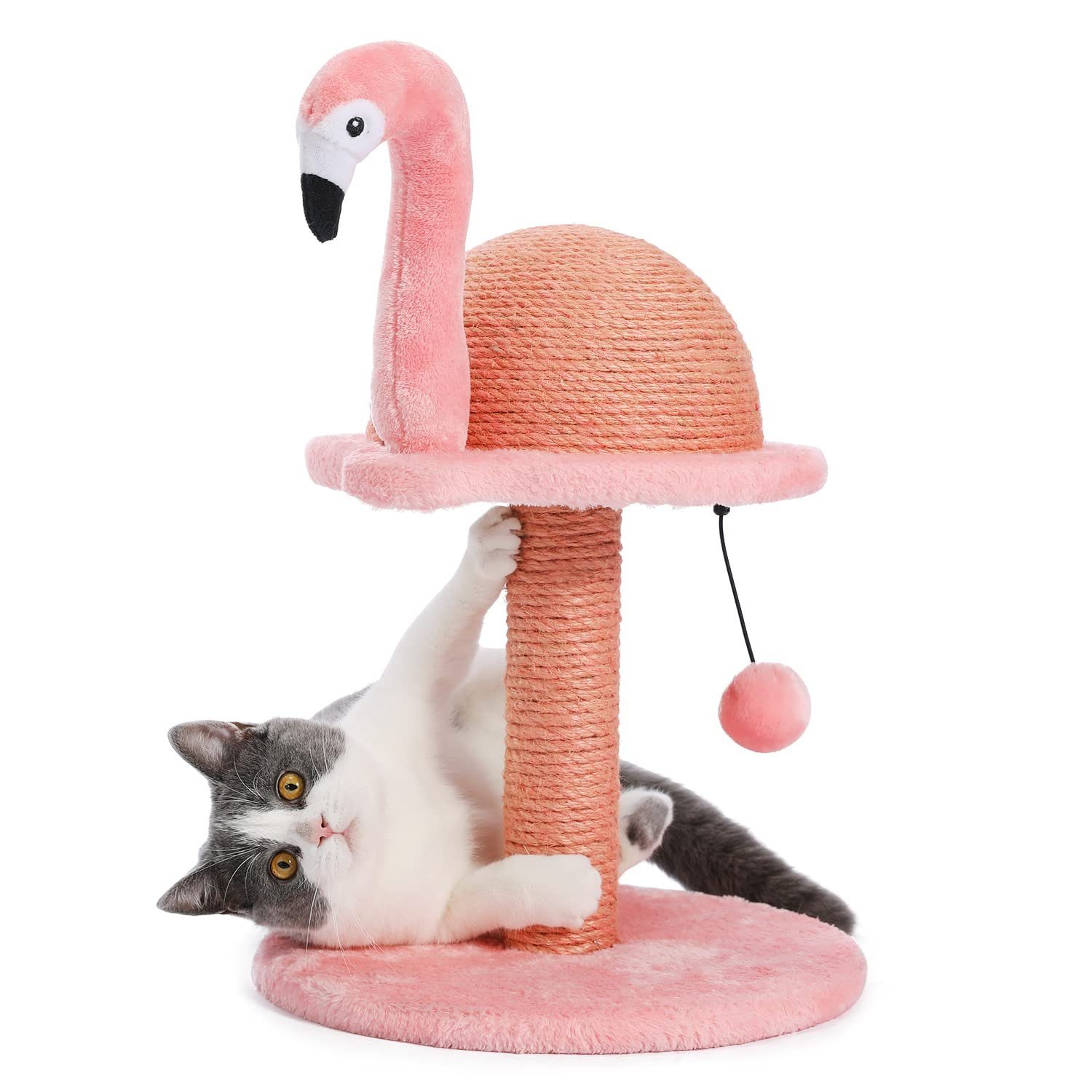 Purpurra Kratzbaum Einzigartig Flamingo Kratzbaum mit