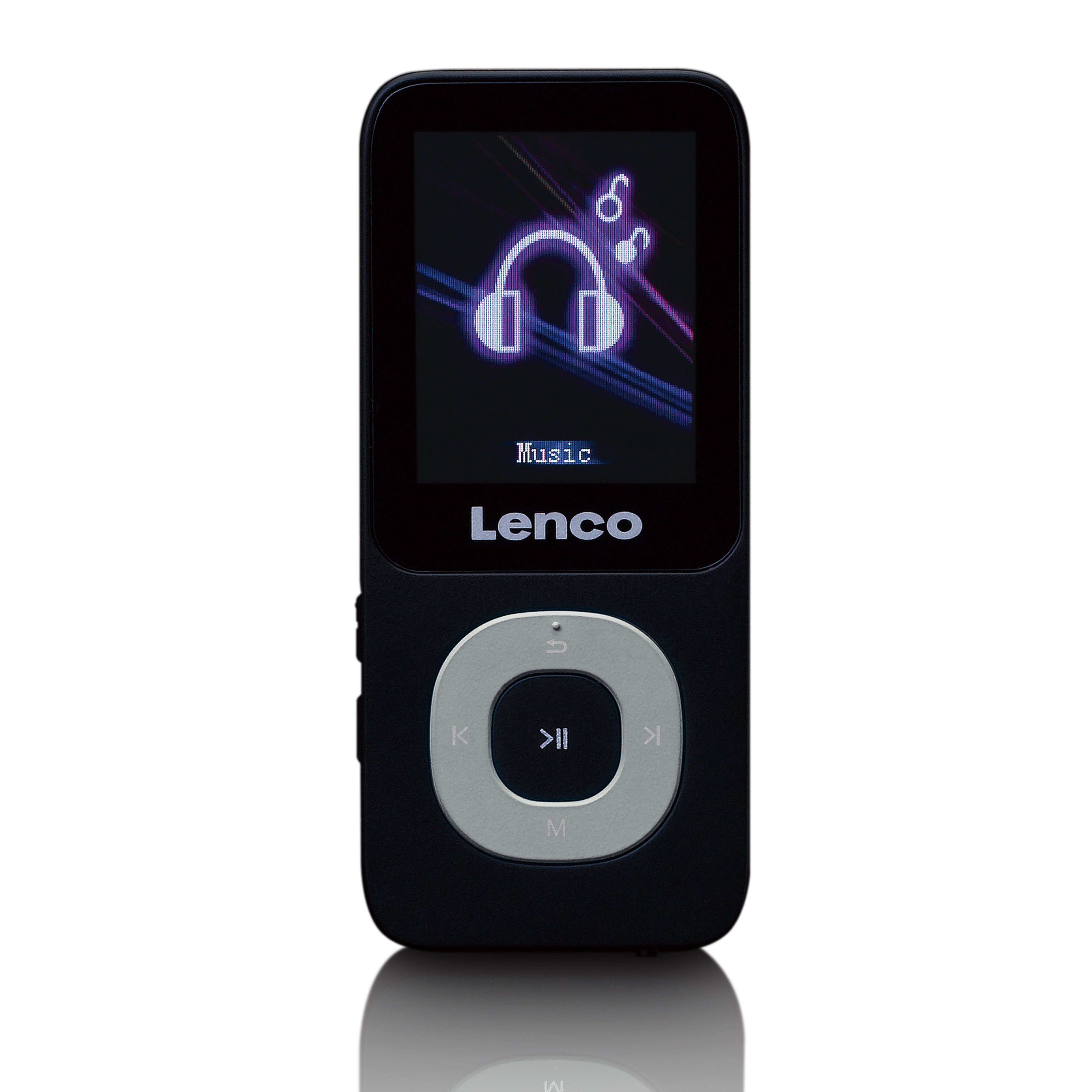 Lenco Xemio-659GY MP3-Player (MP3/MP4-Player, SD-bis 32