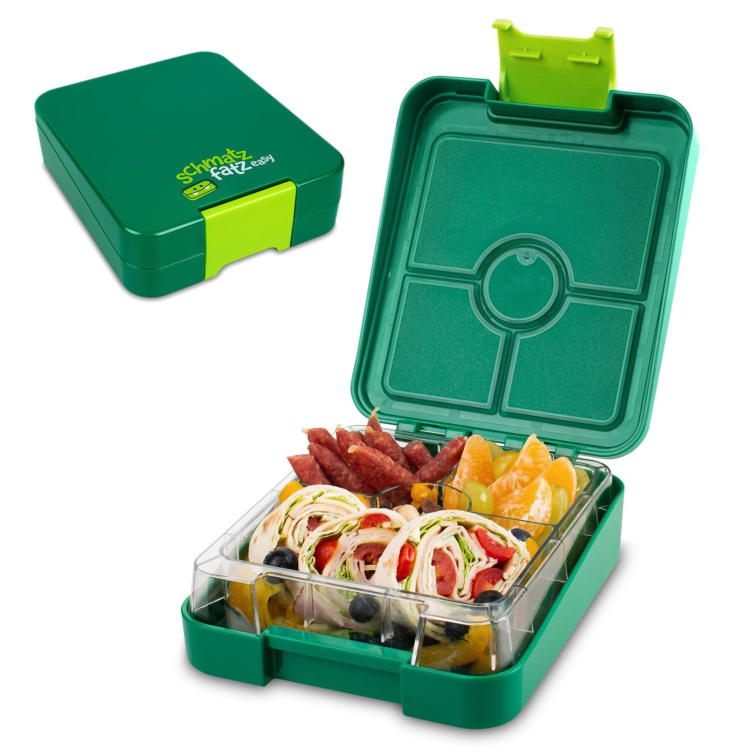 Klarstein Frischhaltedose schmatzfatz easy Snackbox mit