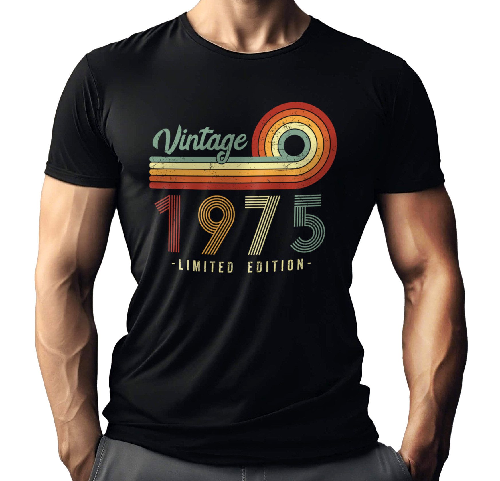 LOBO NEGRO® T-Shirt zum 50. Geburtstag: