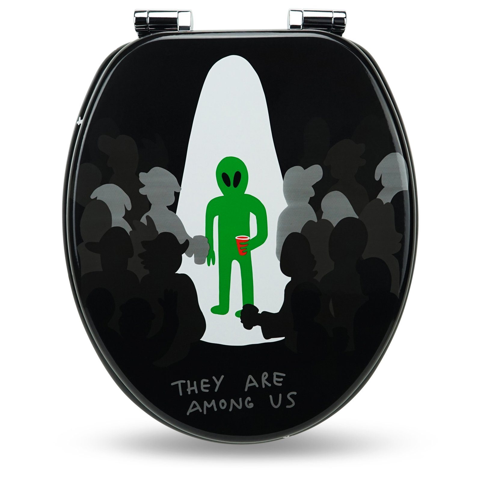 Sanfino WC-Sitz 'Alien' Premium Toilettendeckel mit