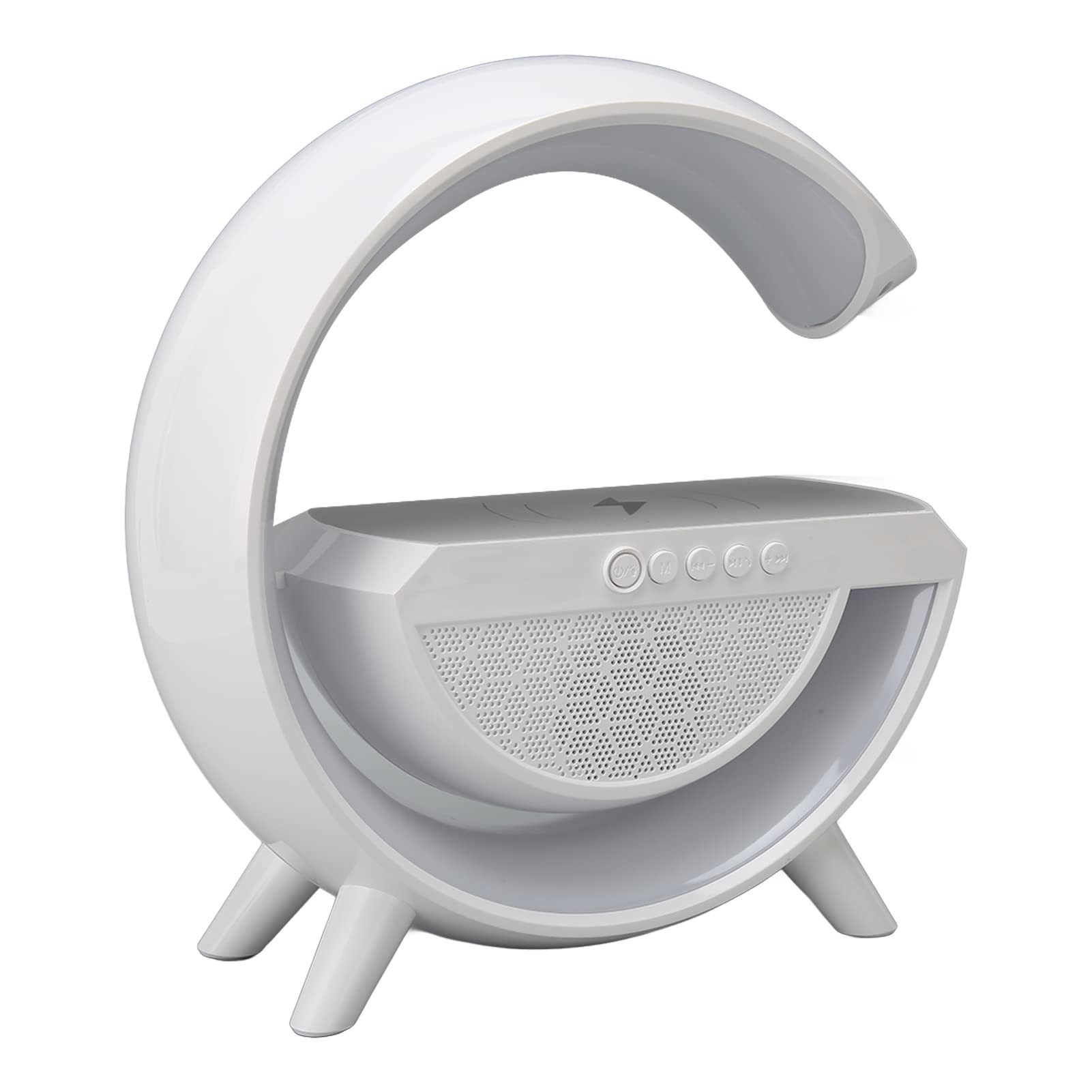 YI Bluetooth-Lautsprecher, Nachtlicht, Kabelloses Aufladen Bluetooth-Speaker