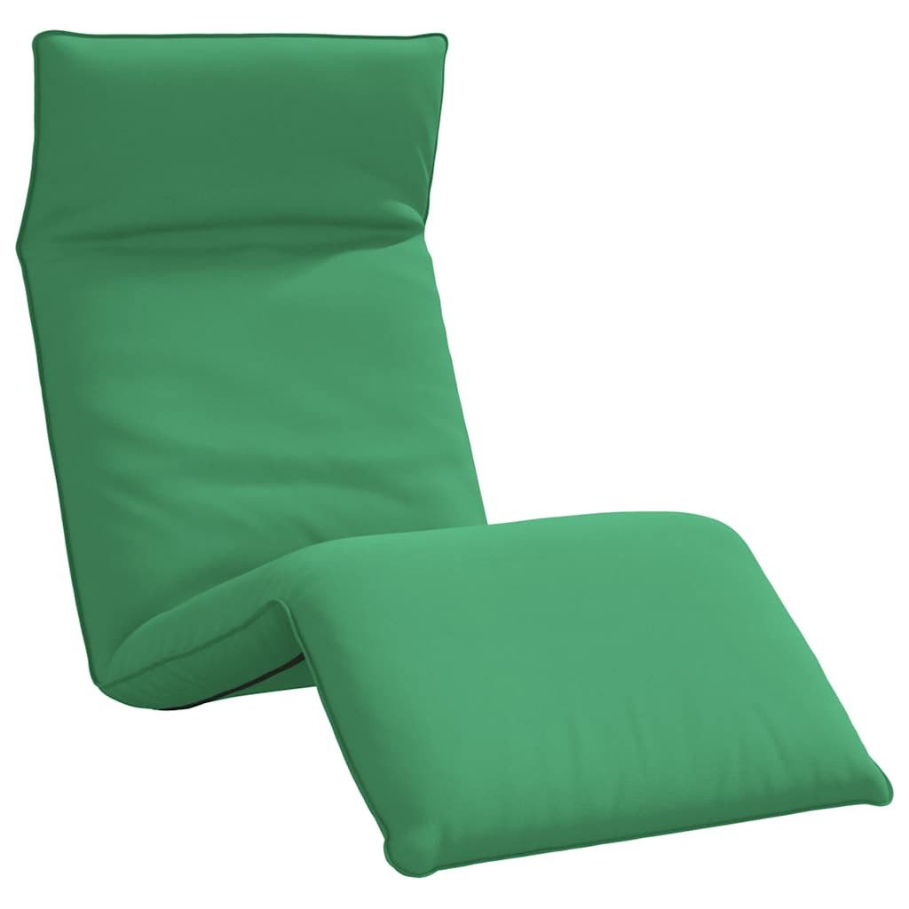 vidaXL Gartenliege Sonnenliege Klappbar Grün 175x54x8,5