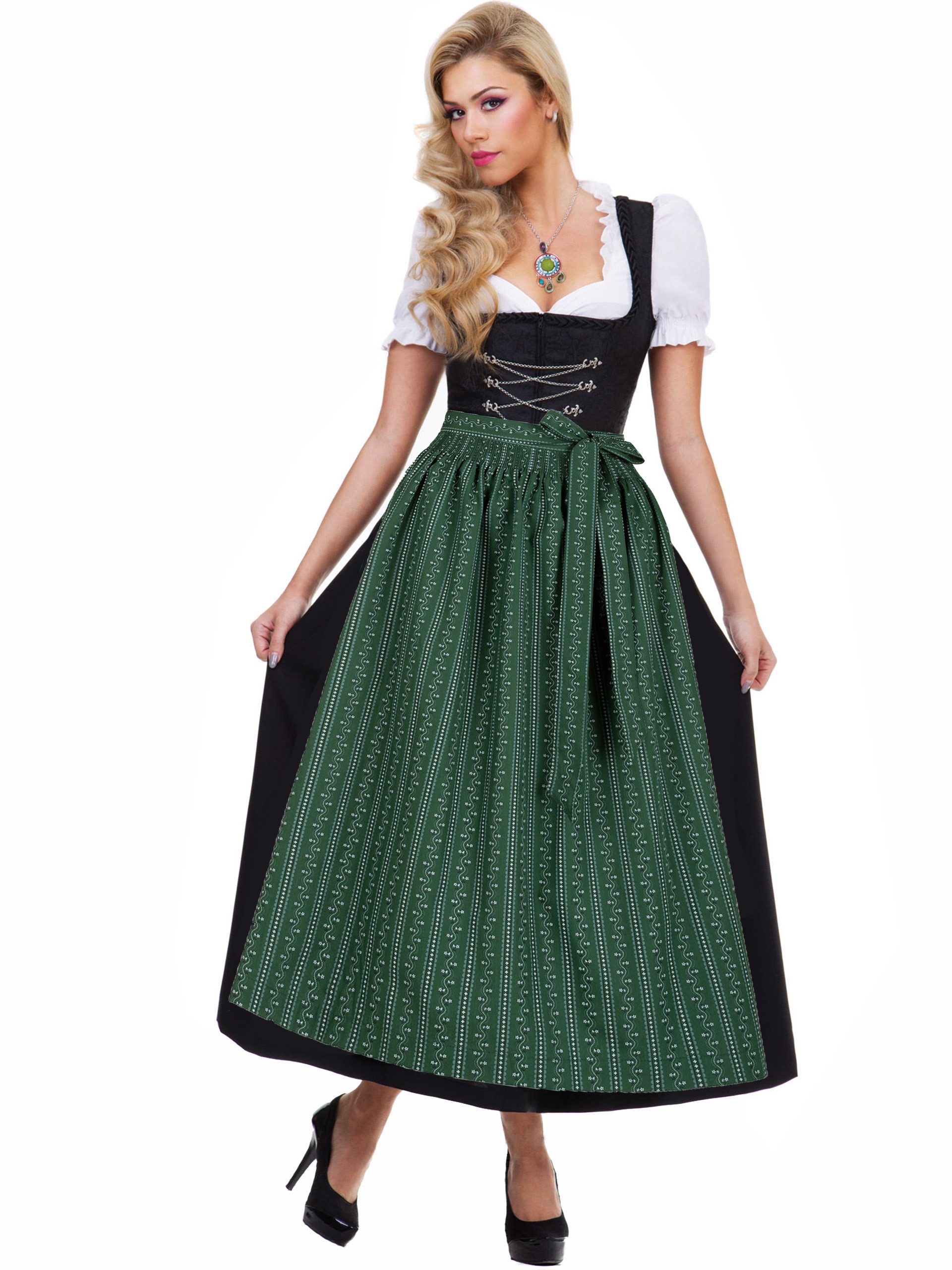 Almbock Dirndl Langes Dirndl Luisa (2-tlg)