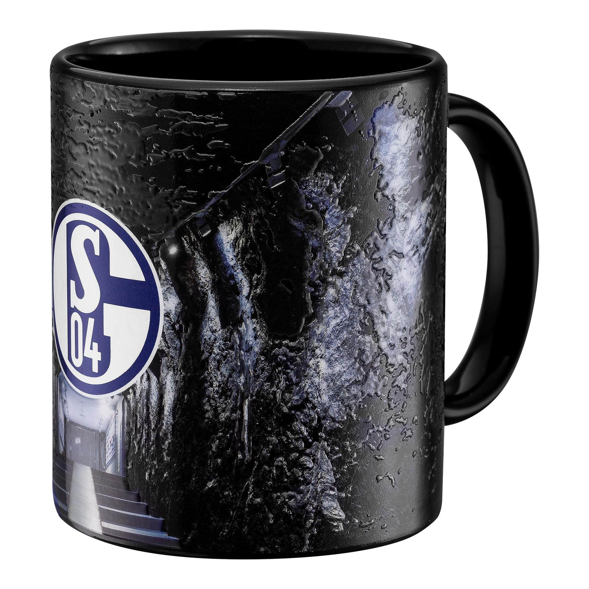 FC Schalke 04 Tasse Kaffeebecher Spielertunnel,