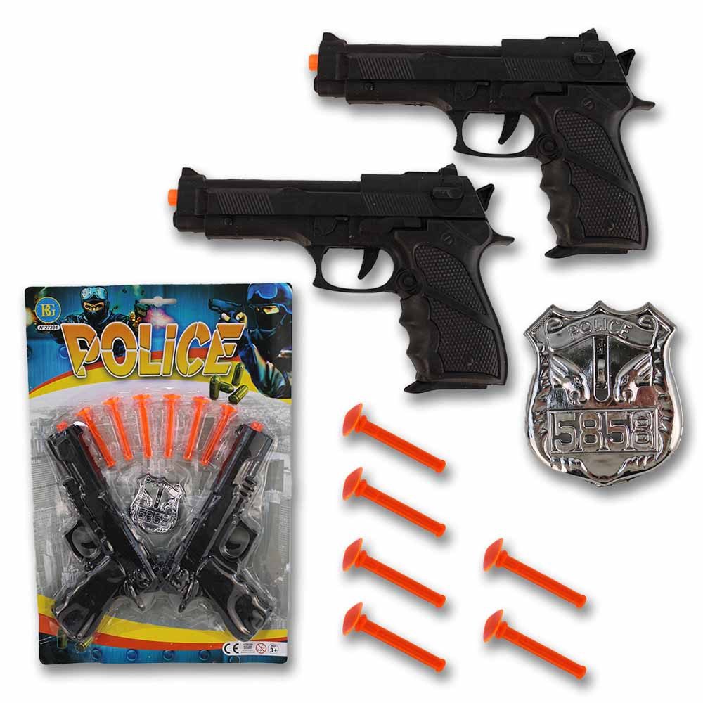 BEMIRO Spiel Polizei Waffe Spielzeug –