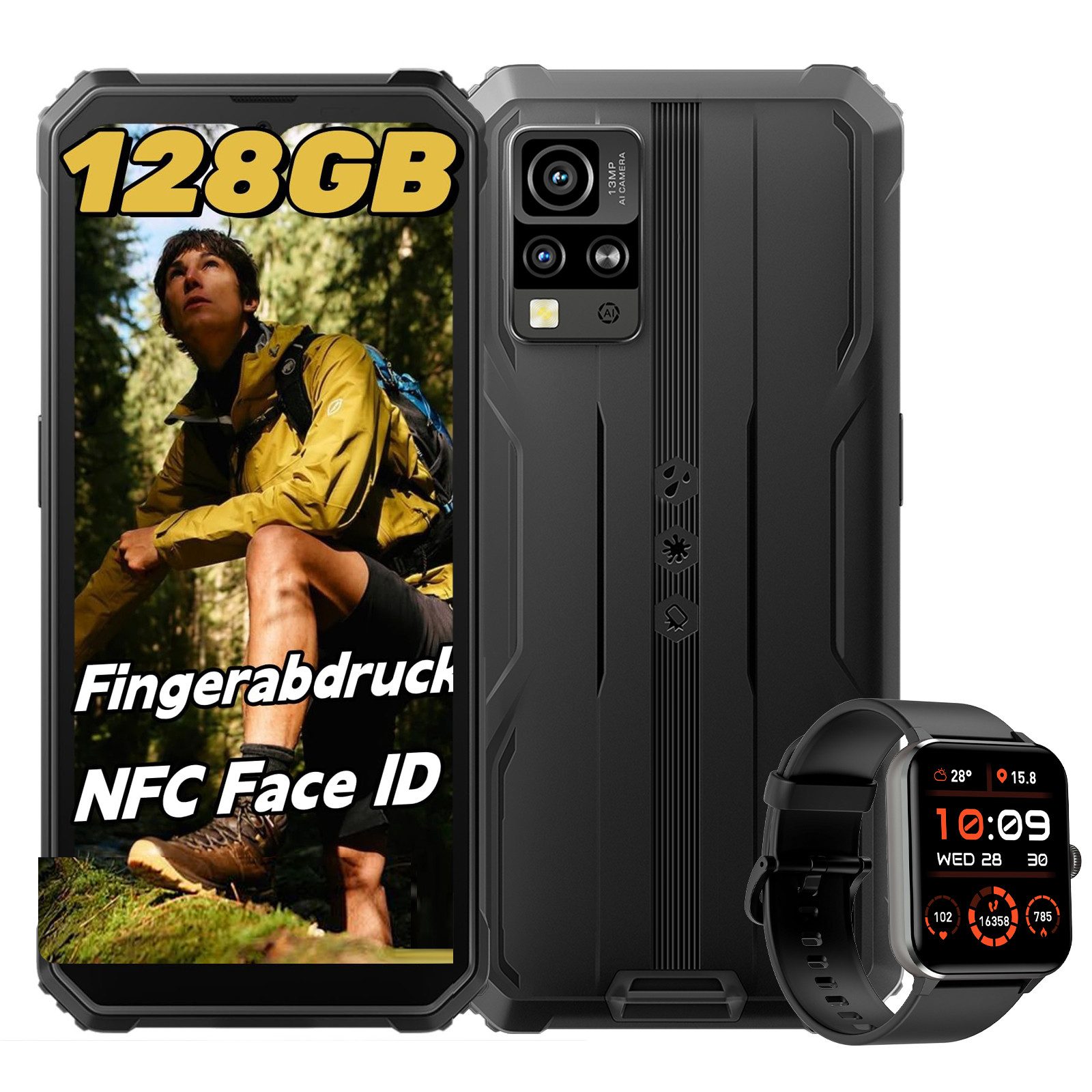 blackview BV4800Pro AI incl. R50 Smartphone