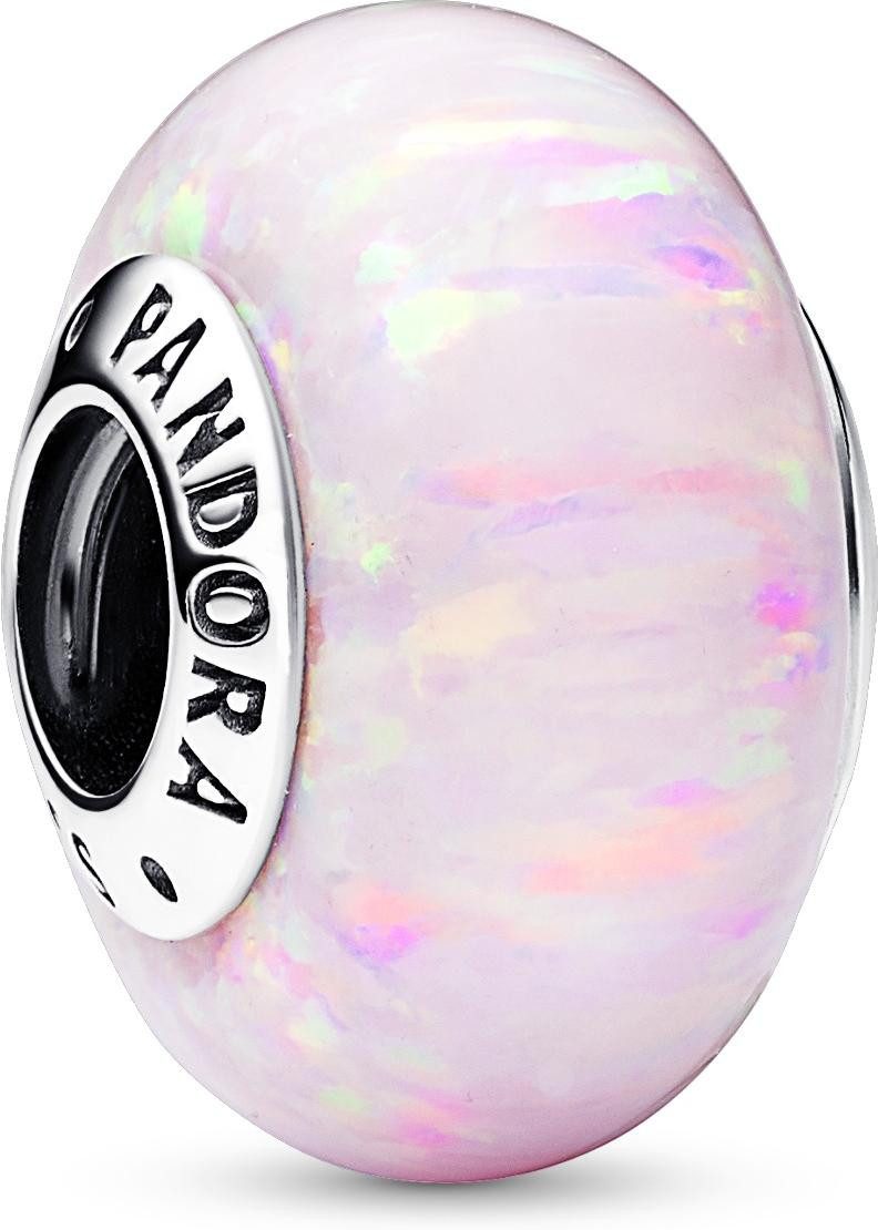 Pandora Kettenanhänger Pandora Schillerndes Rosafarbenes Charm