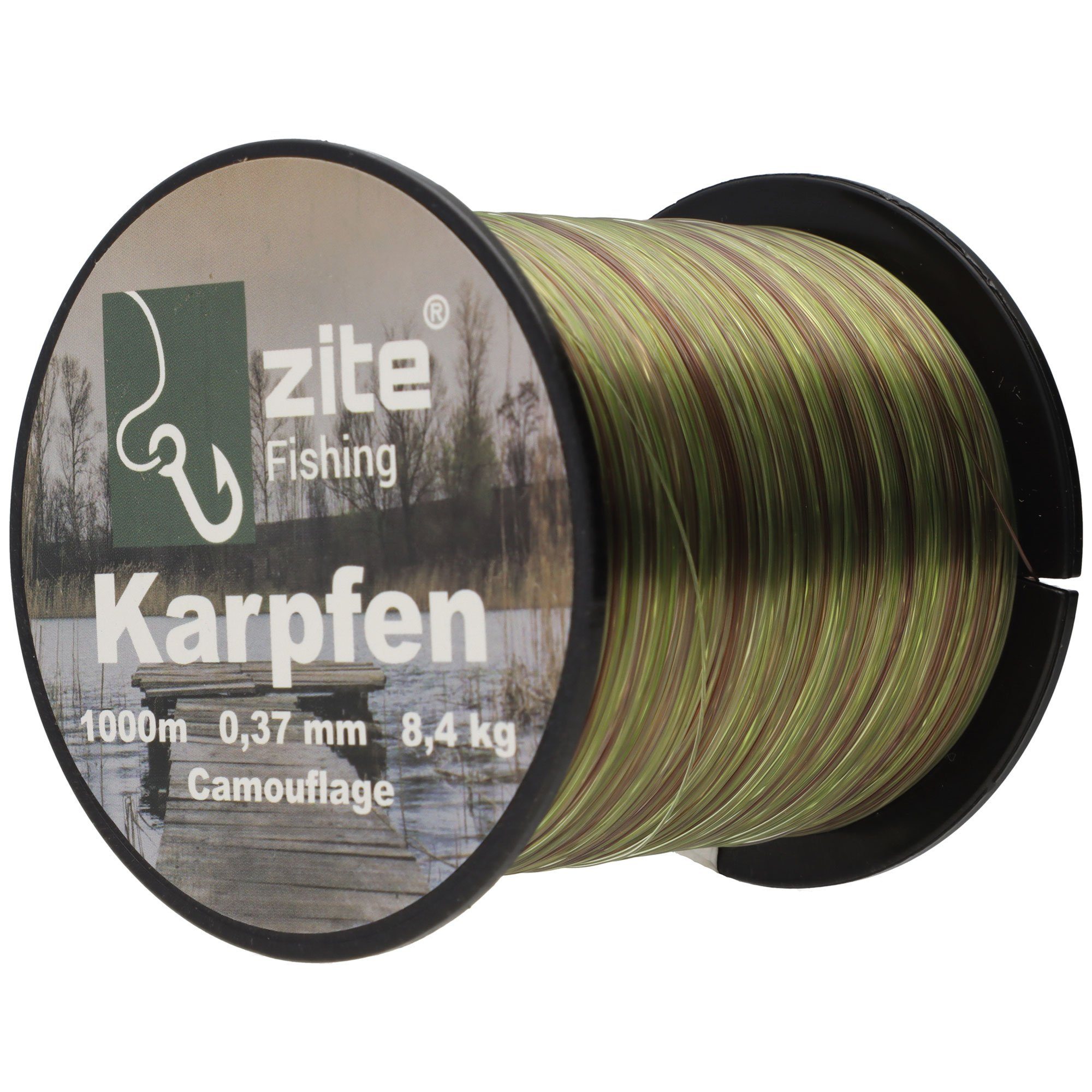 Zite Angelschnur Camouflage Karpfen Nylon Angelschnur