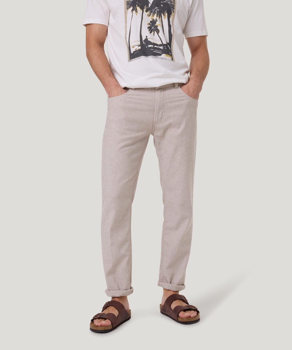 Pioneer Authentic Jeans Regular-fit-Jeans RANDO Leinenhose