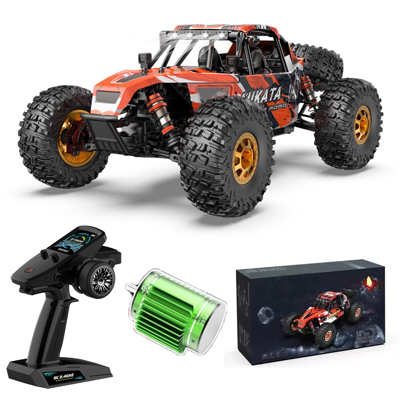 Esun RC-Auto Ferngesteuertes Auto, 1:12 RC