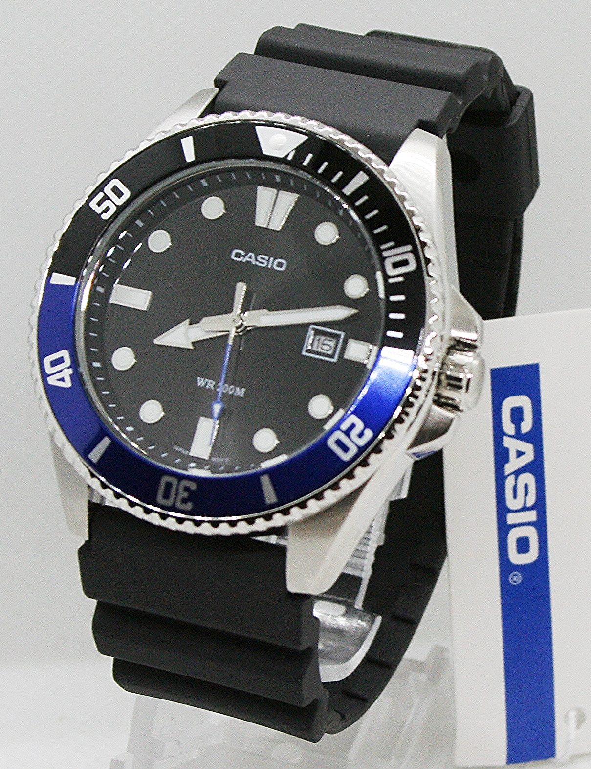 CASIO Quarzuhr Casio Herrenuhr MDV-107-1A2VEF, (1-tlg)