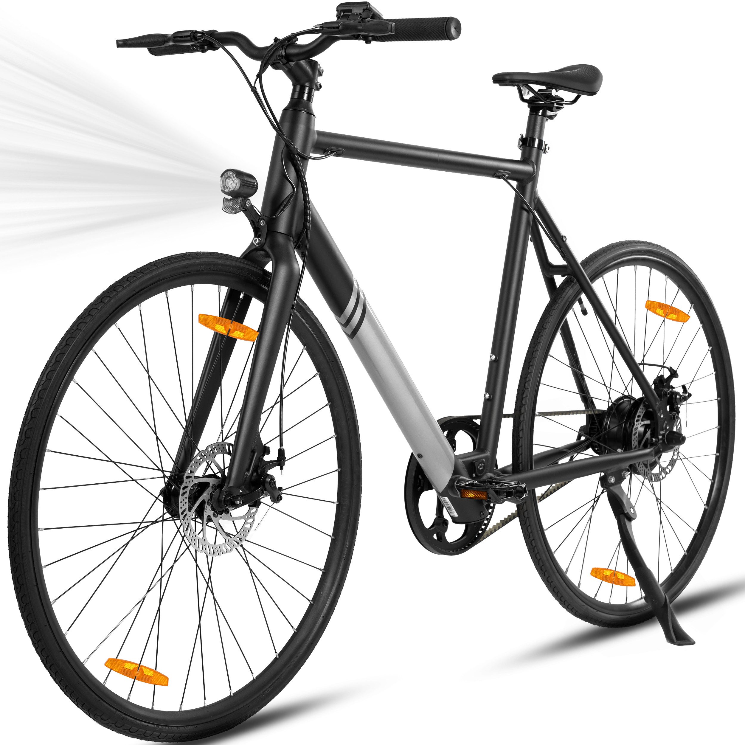 TAB Rennrad LCD-Display Doppelscheibenbremsen 250W Motor