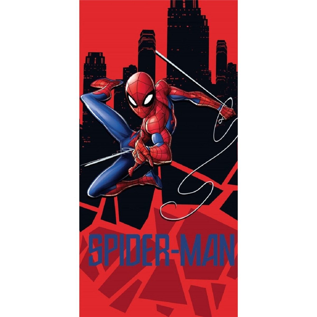Spiderman Strandtuch Badetuch 140x70 cm Hochwertiges