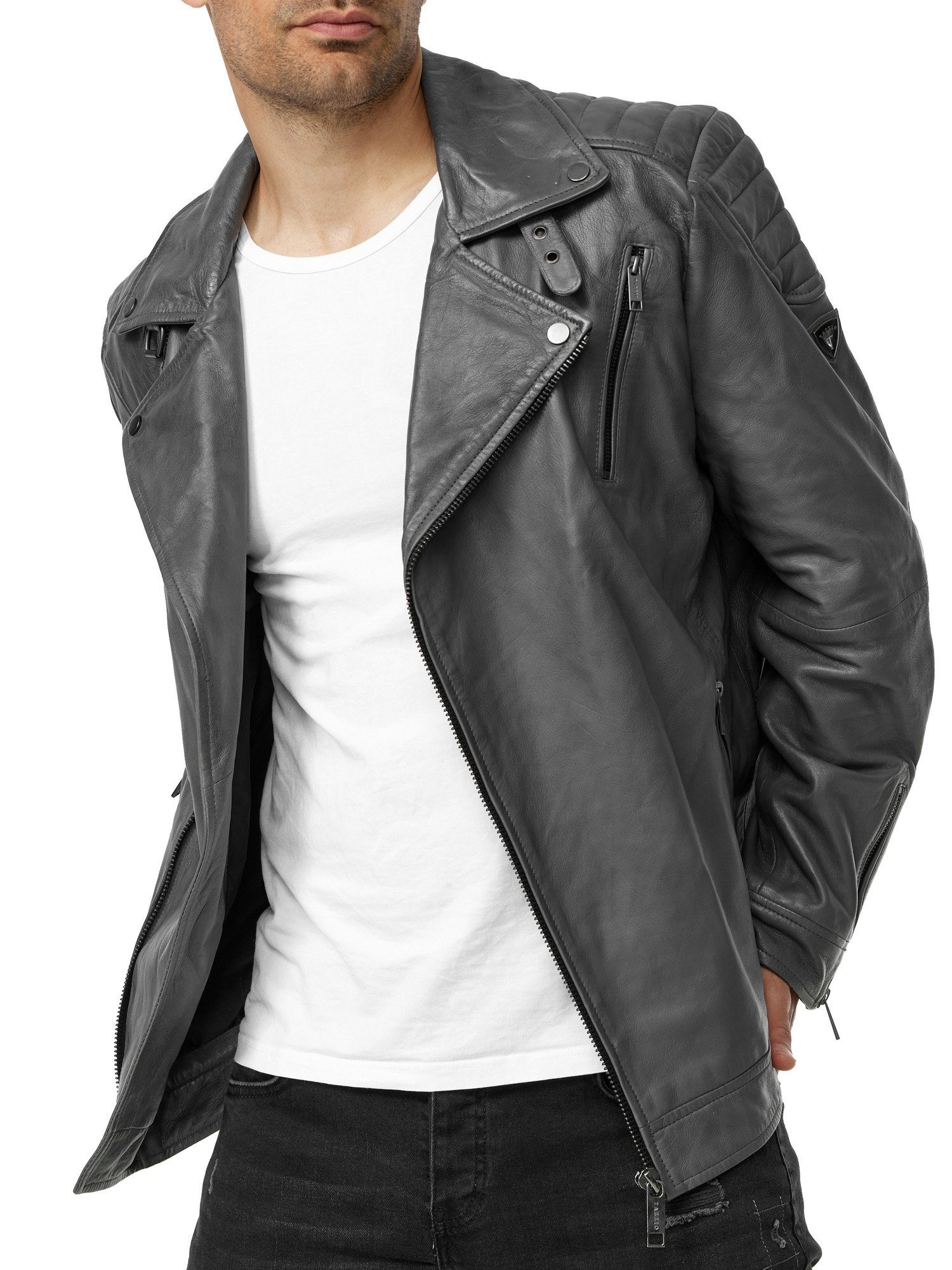 Tazzio Lederjacke 19713 Echtleder Jacke im