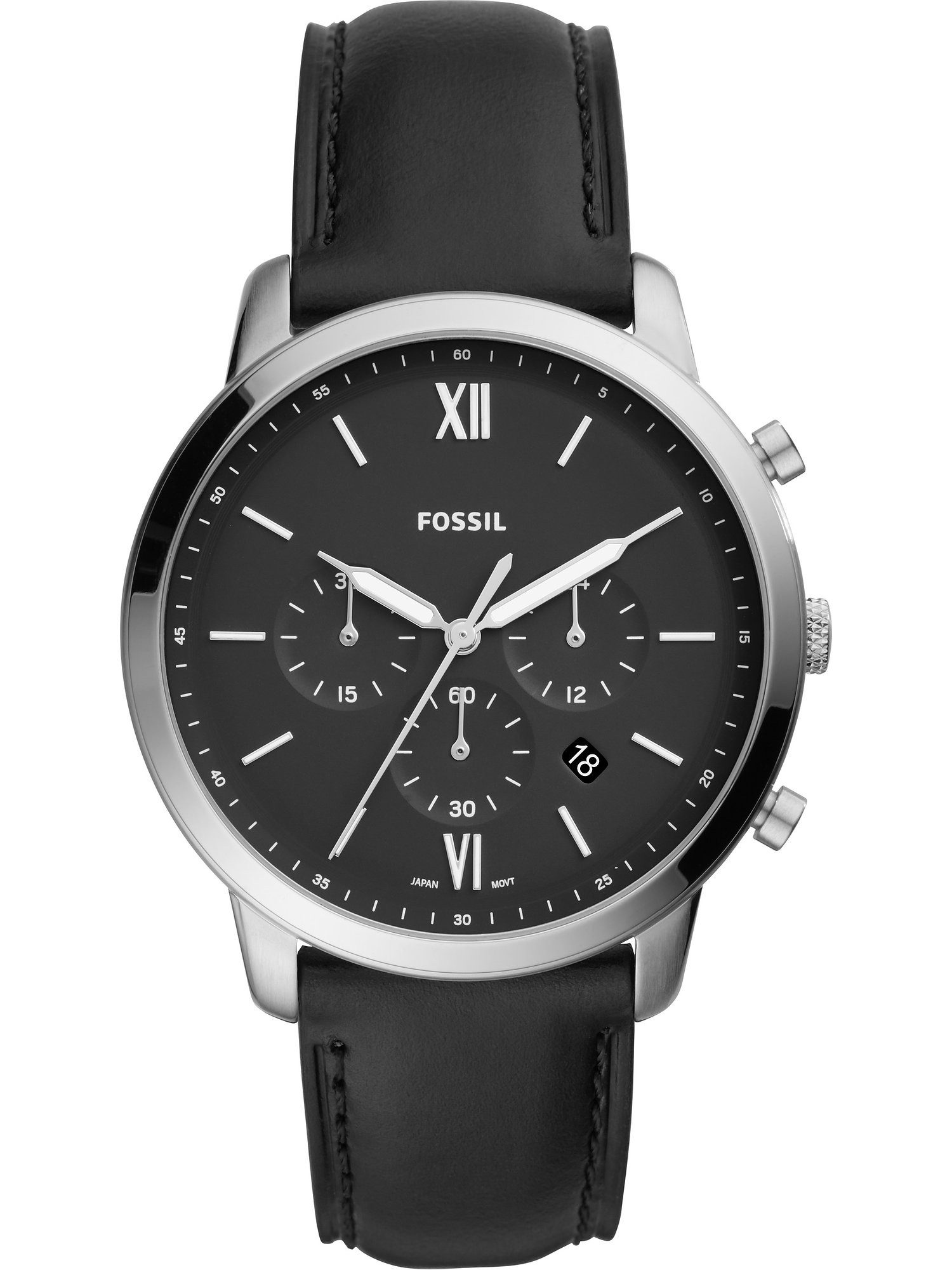 Fossil Chronograph Fossil Herren-Uhren Analog Quarz