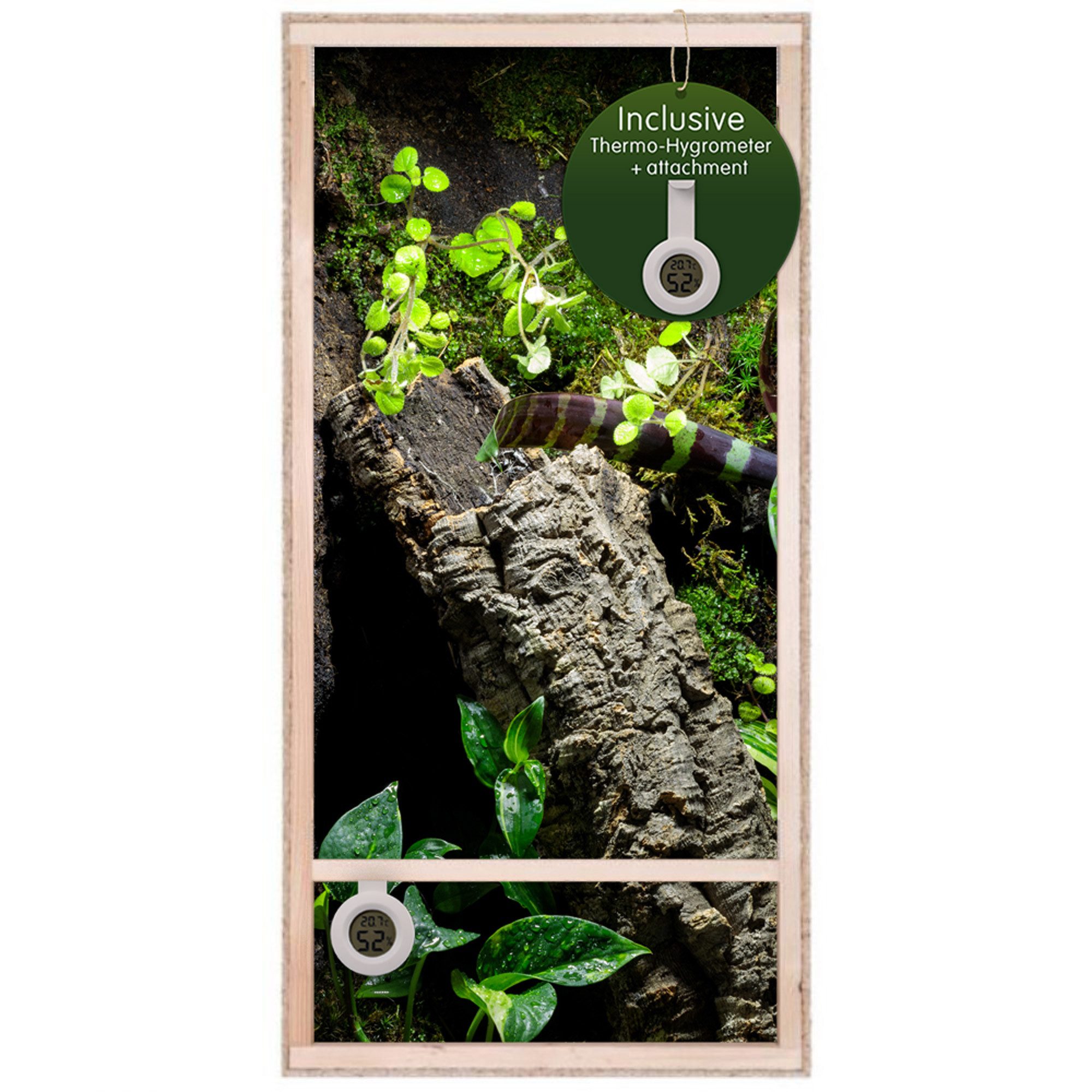 Repiterra Terrarium Hochterrarium für Chamäleon 60x120x60