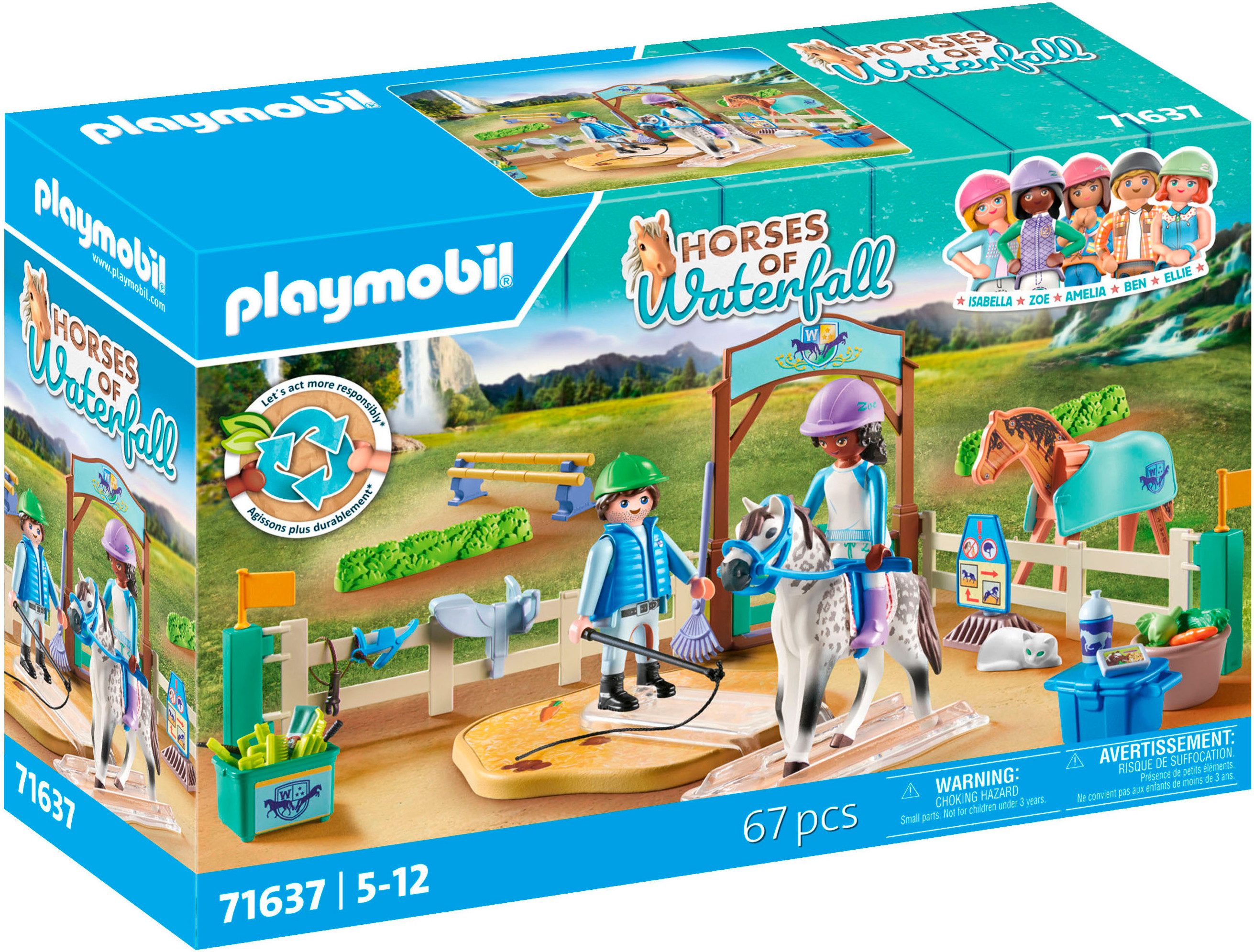 Playmobil® Moderner Reitplatz (71637), Horses of