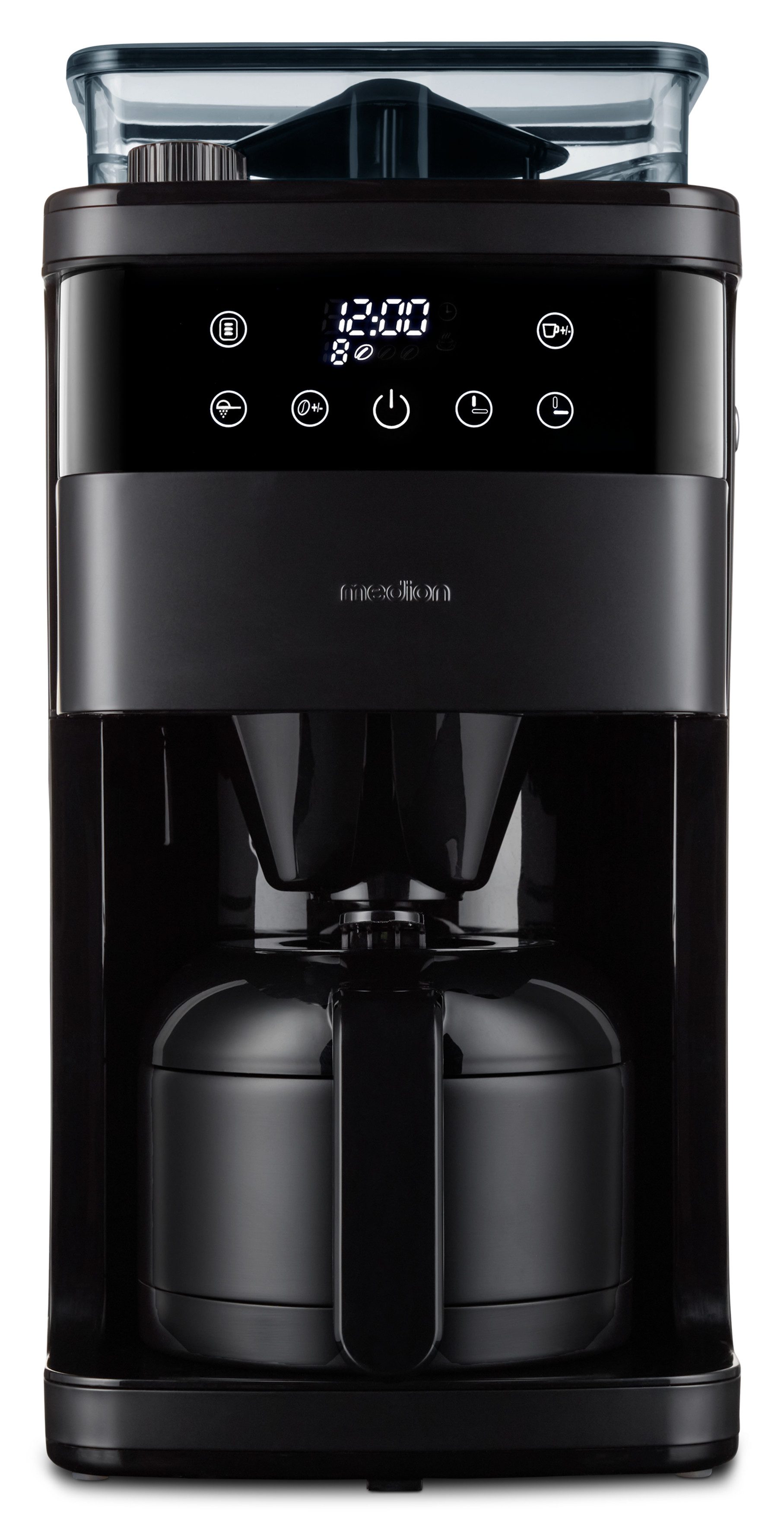 Medion® Kaffeemaschine mit Mahlwerk MD 19911,
