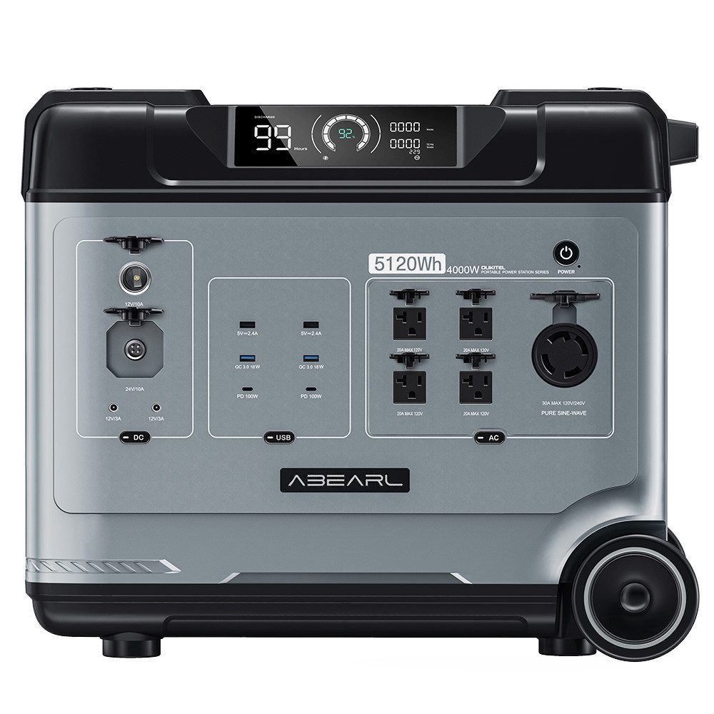 OUKITEL Stromerzeuger P5000 Pro 4000W, 5120