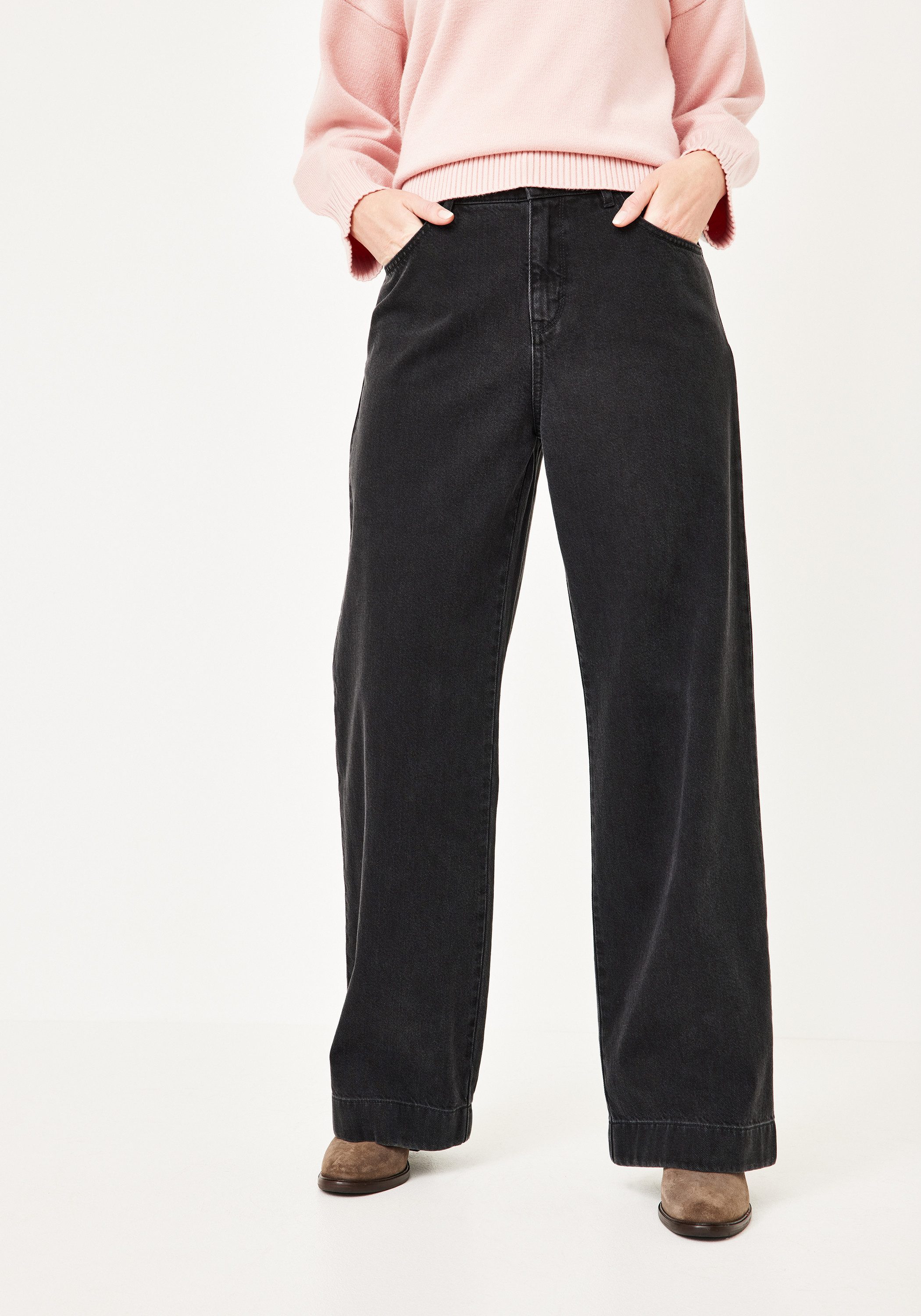 Paddock's Relax-fit-Jeans MARLENE Dunkelgraue Relaxed Fit