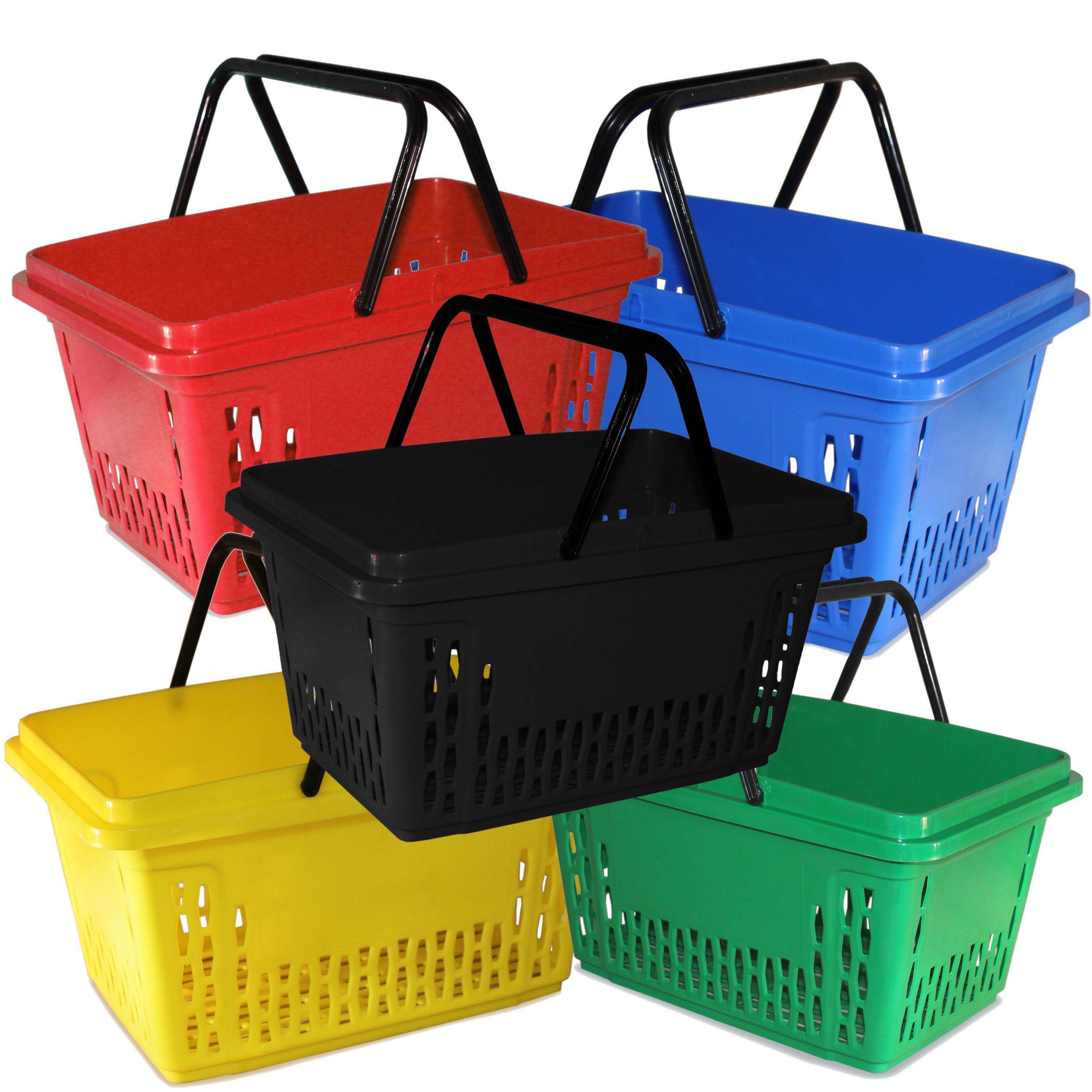 GERSO Einkaufskorb Einkaufskörbe mit 2 Bügeln