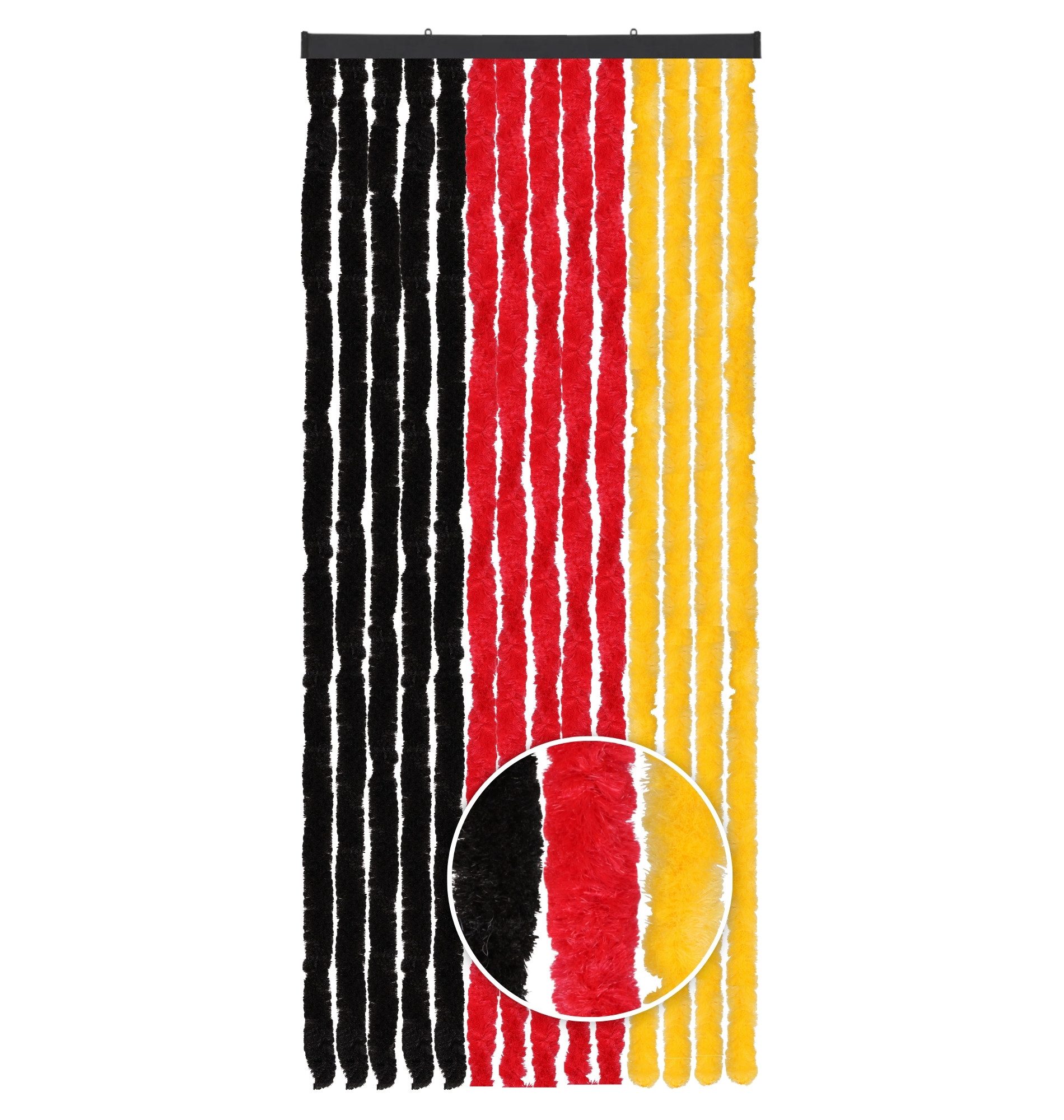 Arsvita Türvorhang Flauschvorhang 56x185cm für Wohnmobil