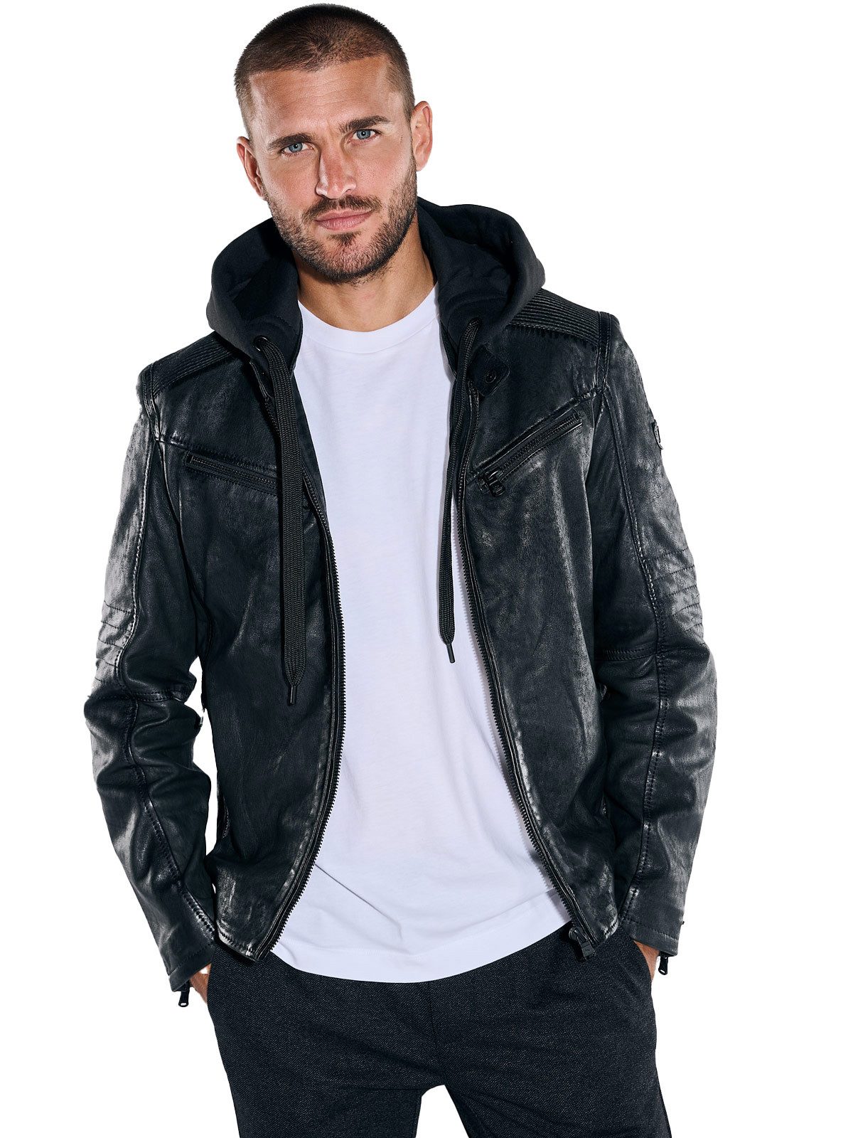 emilio adani Lederjacke Lederjacke