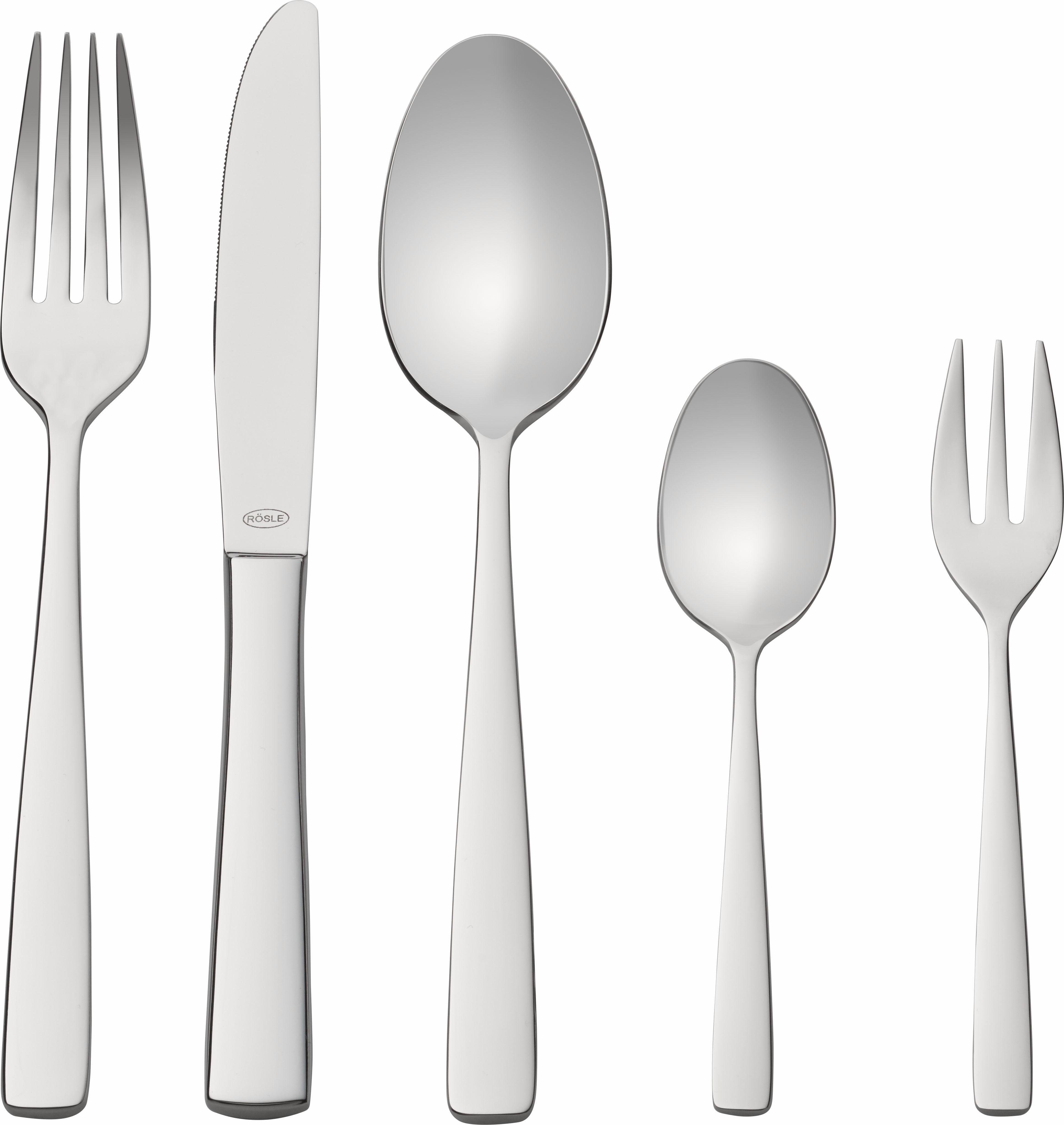 RÖSLE Besteck-Set ELEGANCE (30-tlg), 6 Personen,
