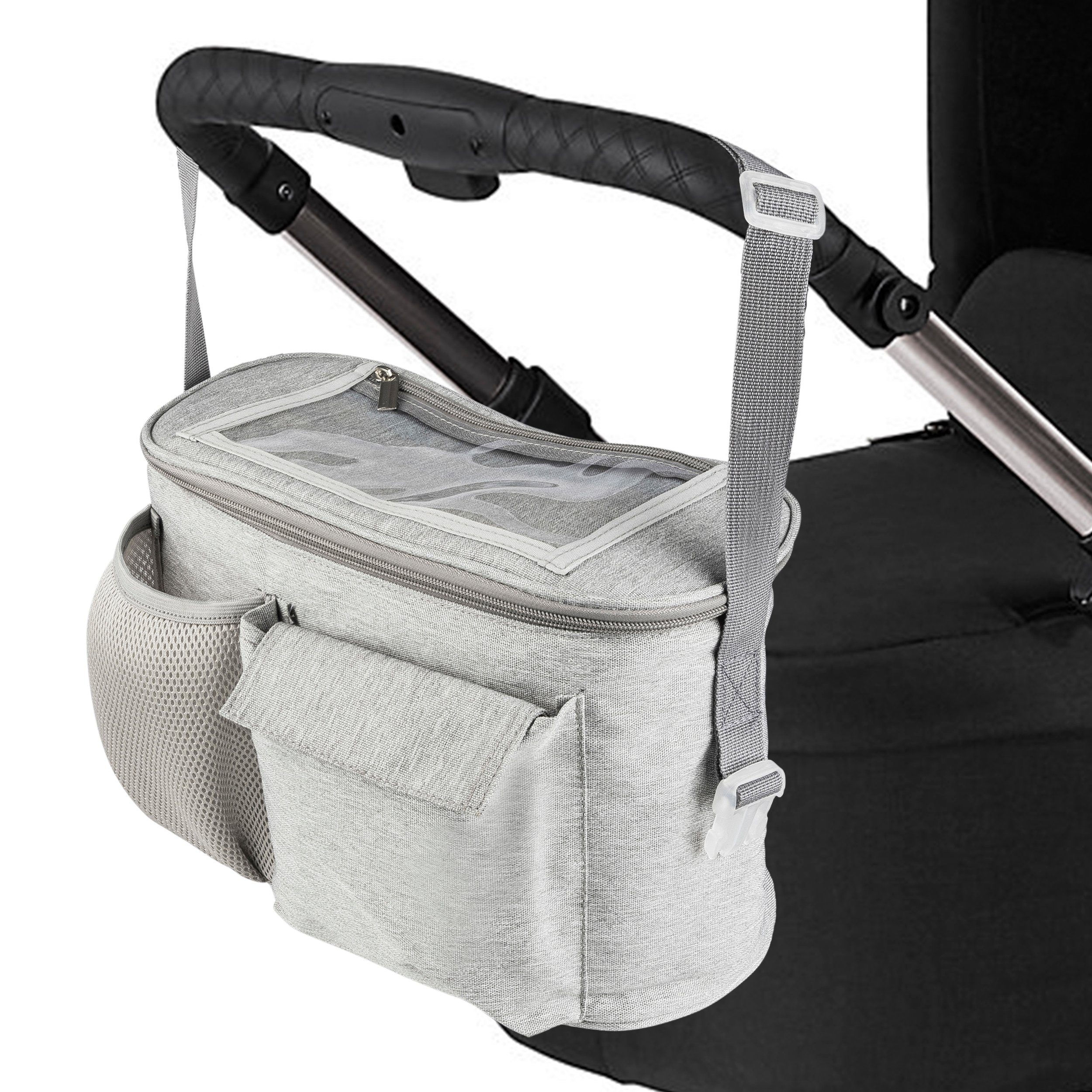 ONVAYA Kinderwagen-Tasche Kinderwagen Organizer, grau oder