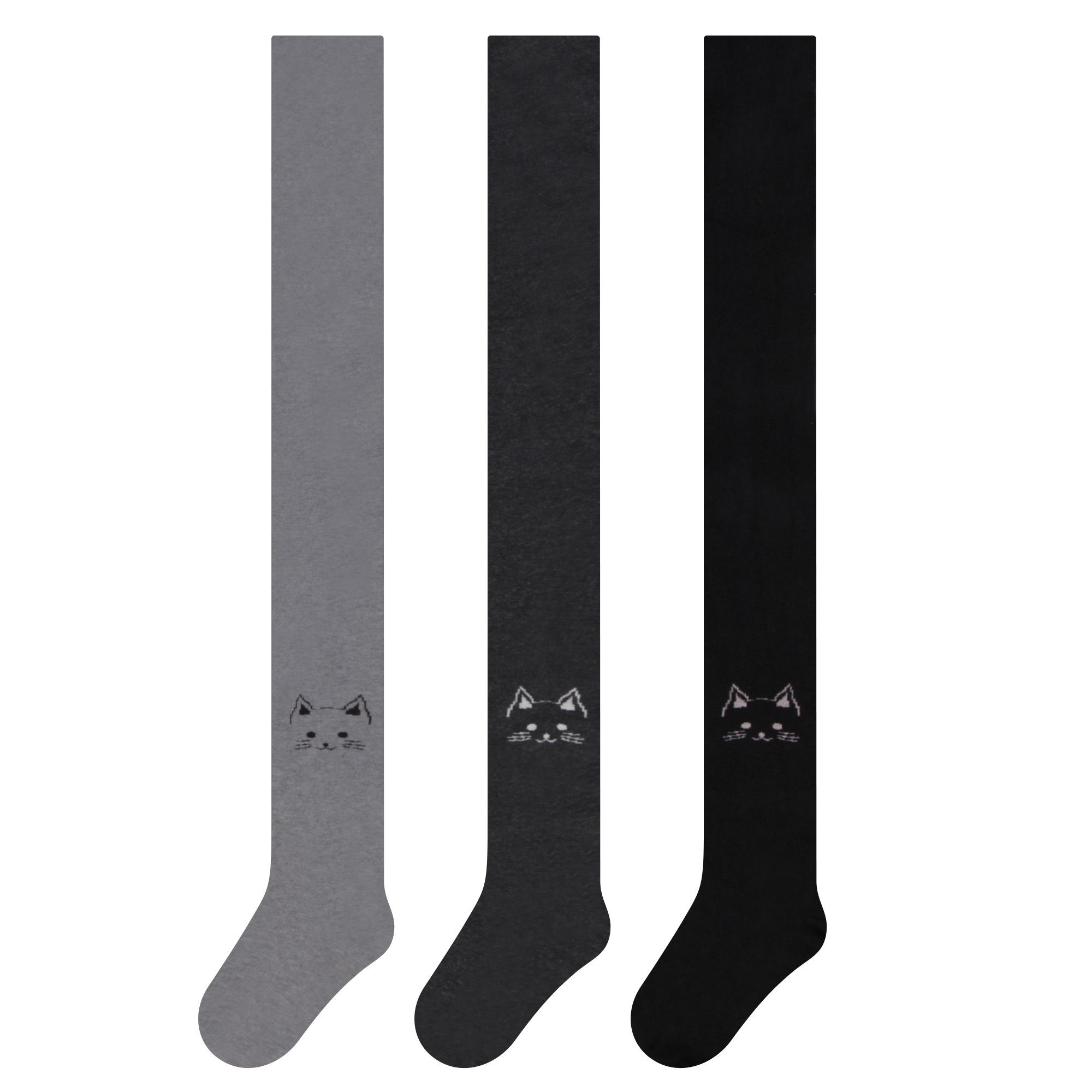 L&K-II Strumpfhose 2755 (3er-Pack) Mädchen Strumpfhose