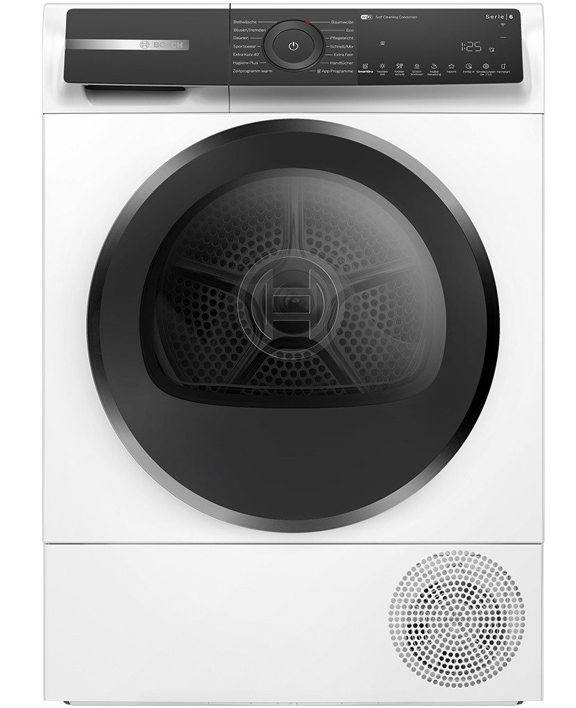 BOSCH Wärmepumpentrockner Serie 6 WQH245B40, Selbstreinigender