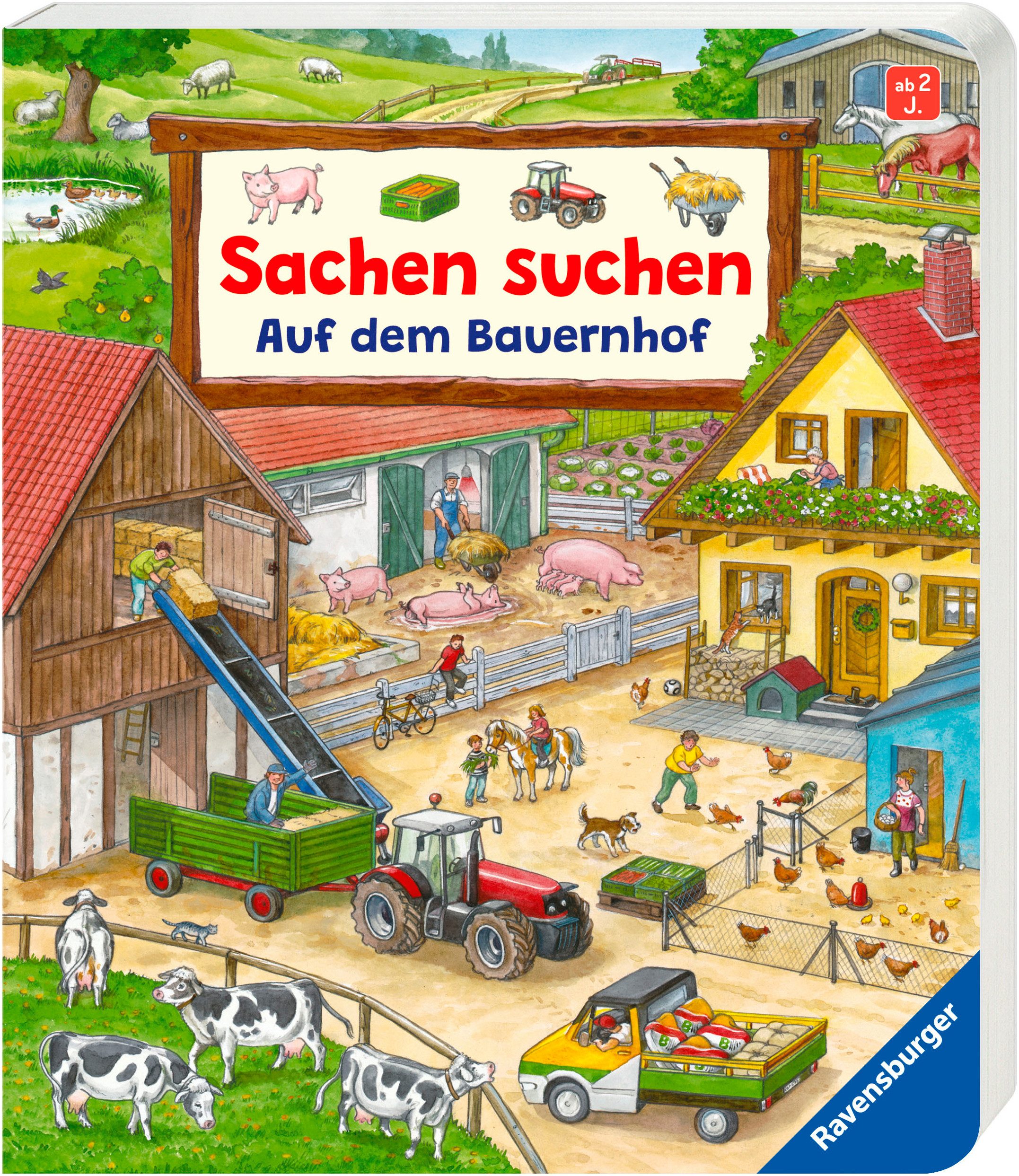 Ravensburger Buch Pappbilderbuch, Sachen suchen: Auf
