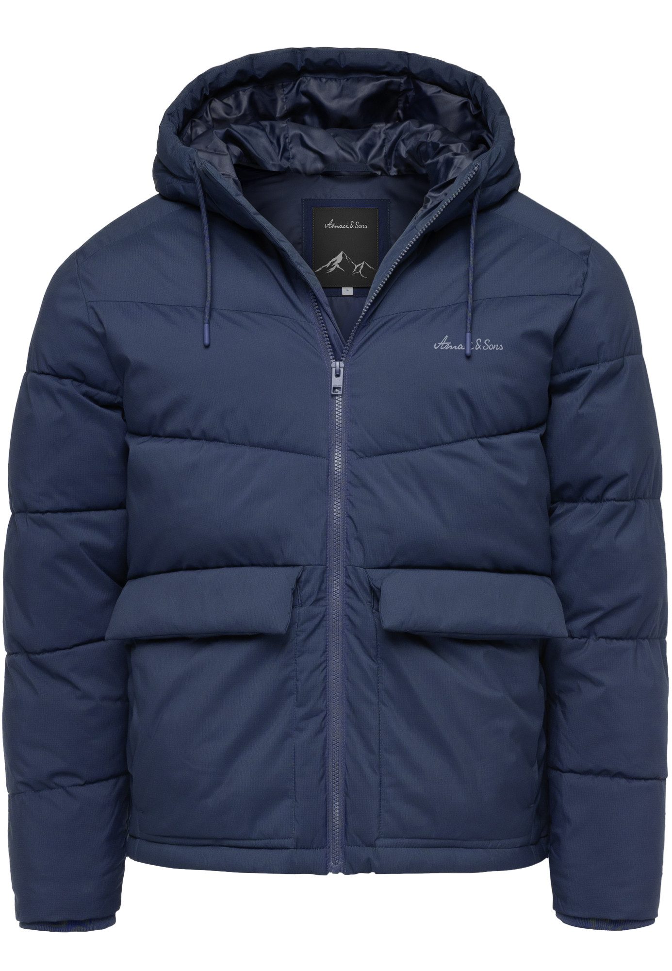 Amaci&Sons Winterjacke VALLEJO Winterjacke Herren Gefütterte