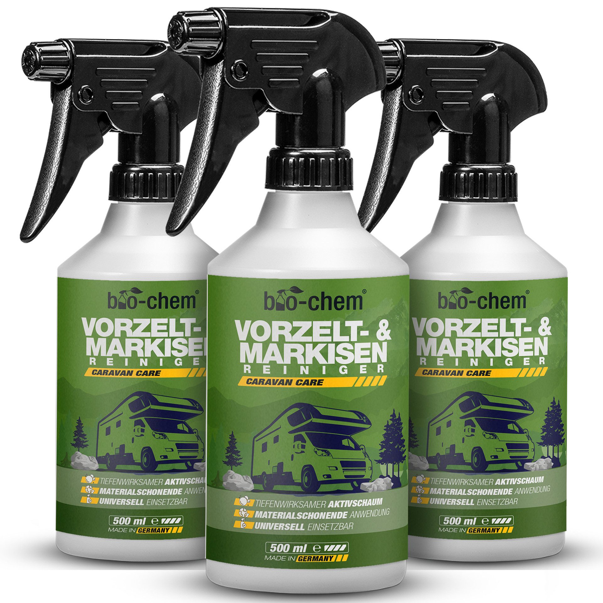bio-chem bio-chem Vorzelt & Markisenreiniger 3x500ml