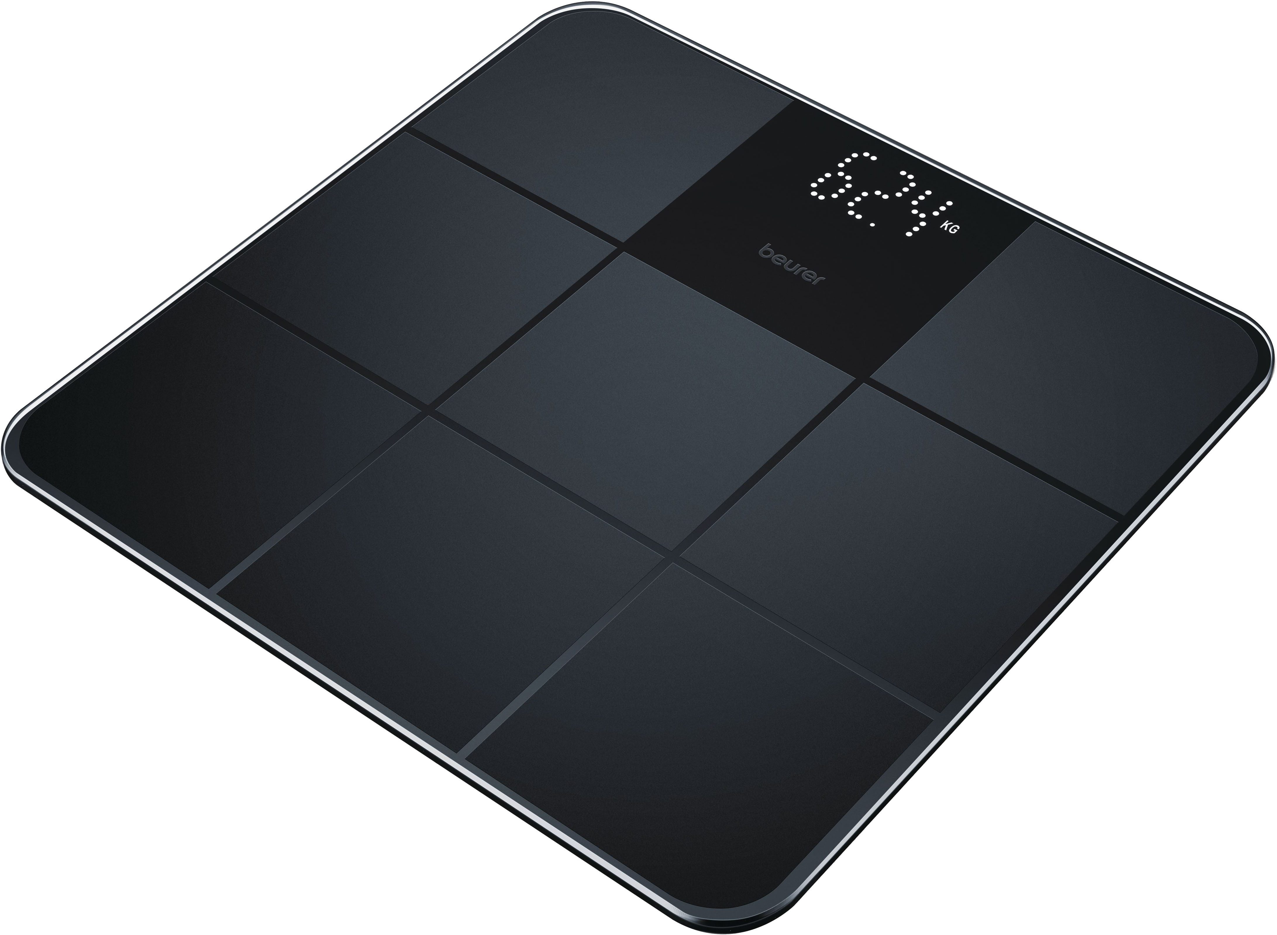 BEURER Personenwaage GS 235 Glaswaage mit