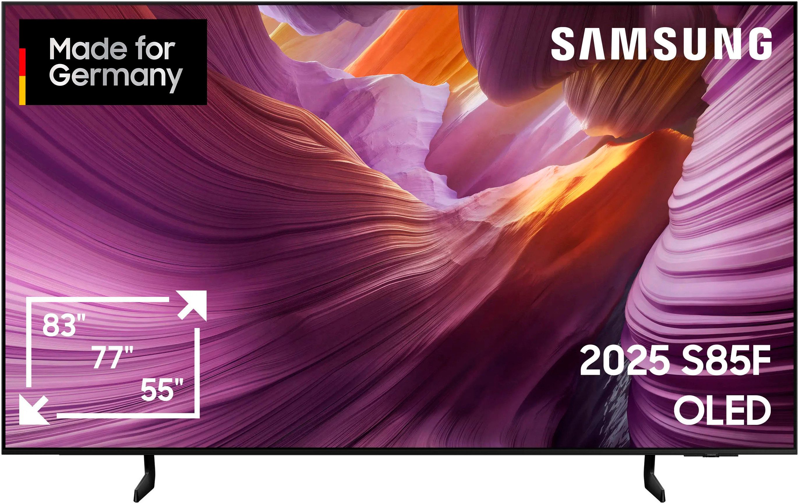 Samsung GQ55S85FAU OLED-Fernseher (138 cm/55 Zoll,