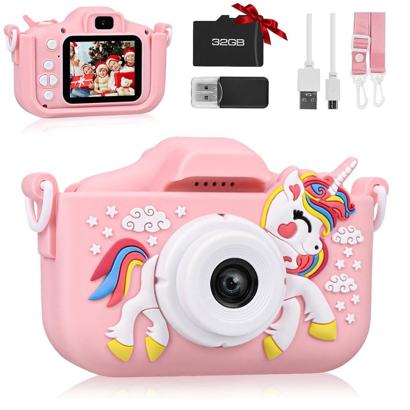 BlingBin 2.0” Display Digitalkamera, 1080P HD