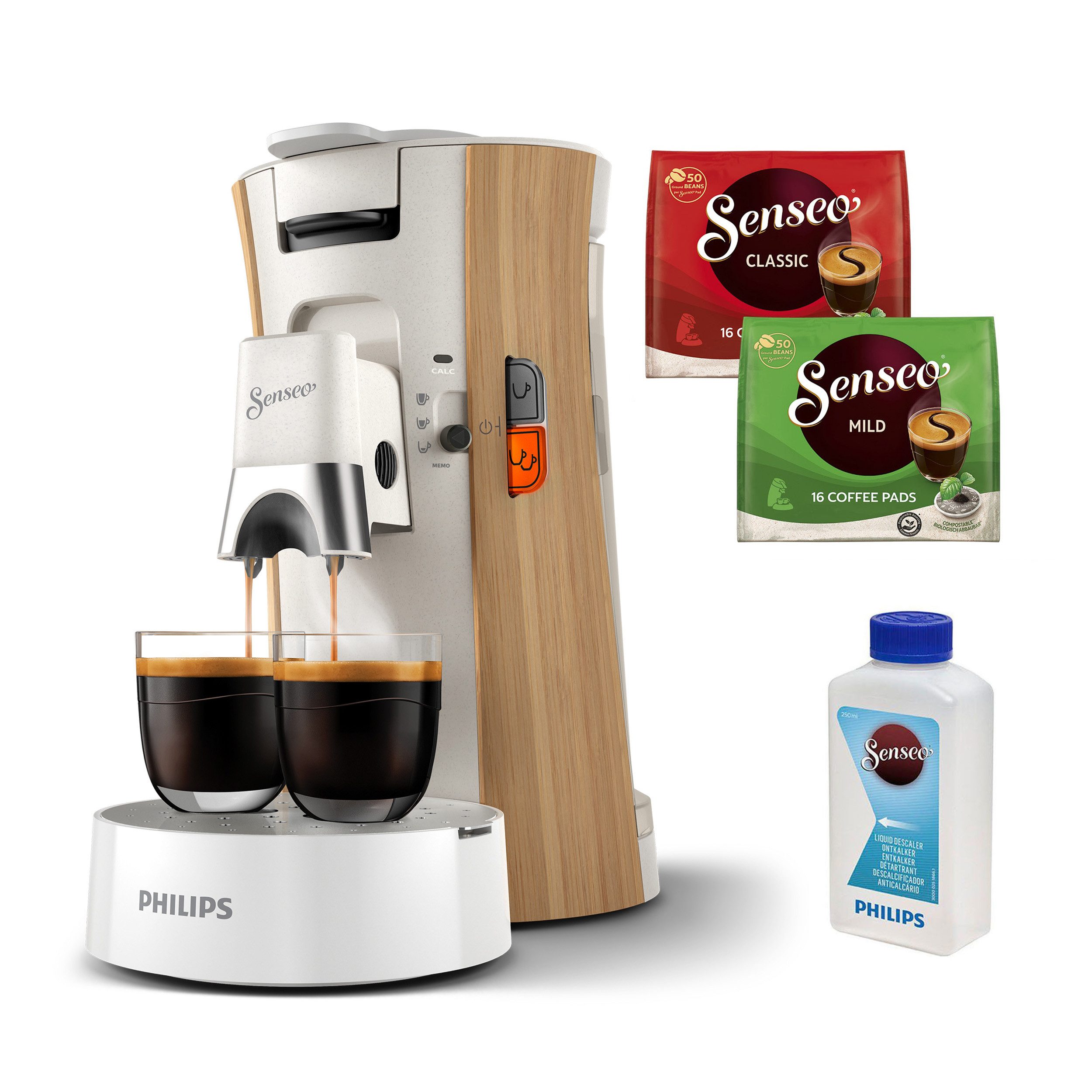 Philips Senseo Kaffeepadmaschine Select CSA240/05 Eco
