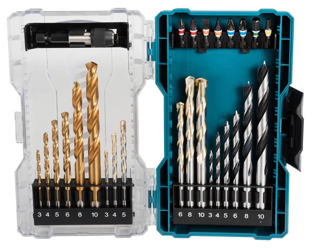 Makita Bohrer- und Bit-Set E-07032, (Bohrer-Bit-Set,