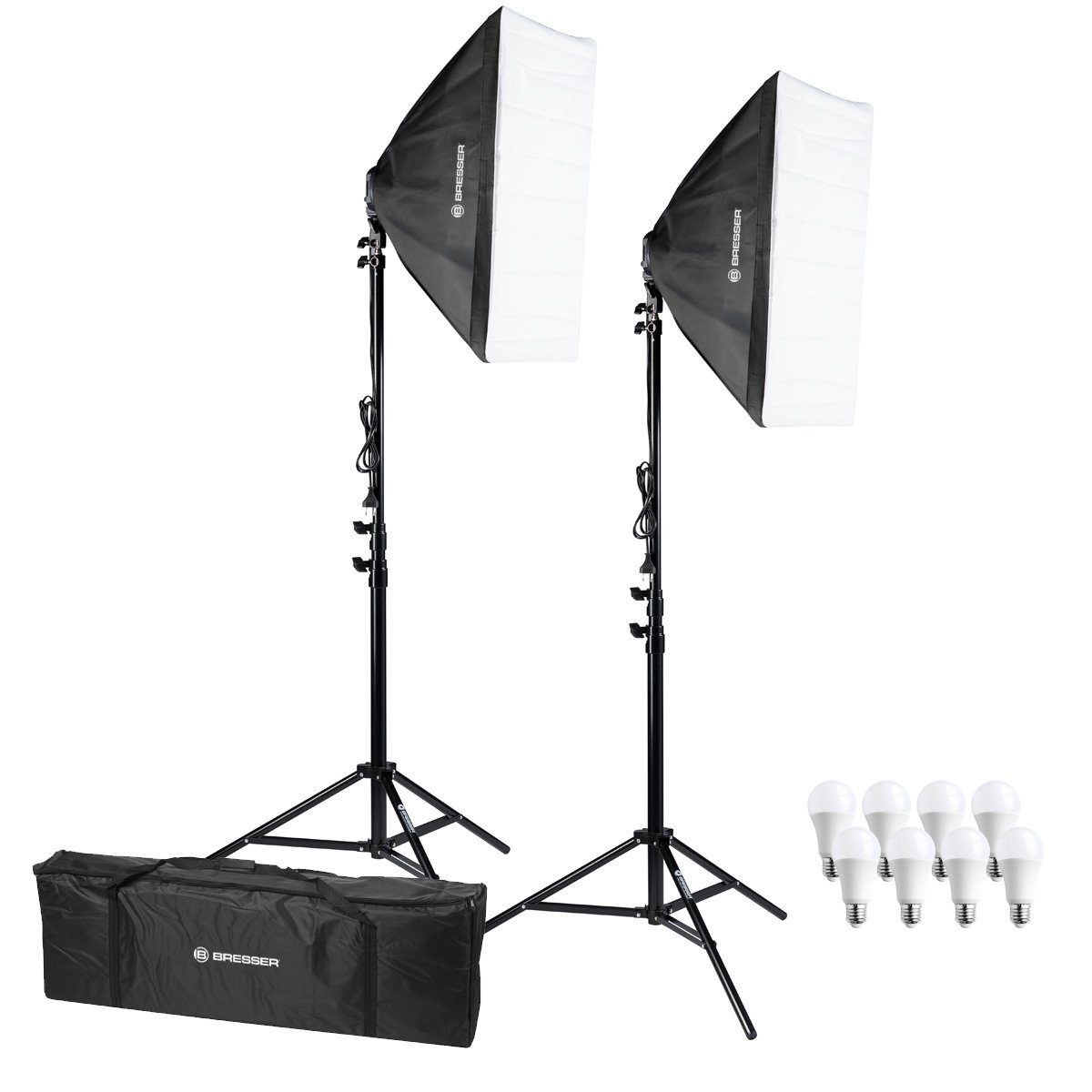 BRESSER Tageslichtlampe BRESSER BR-2845 LED Tageslicht-Set