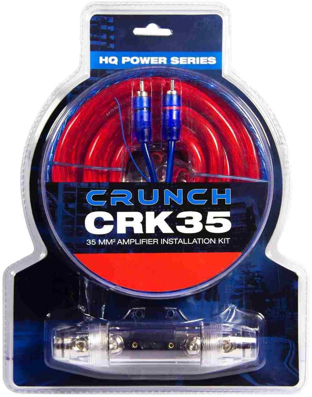 Crunch CRK35 35mm² Verstärker-Anschluss-Set Kabelset 5m