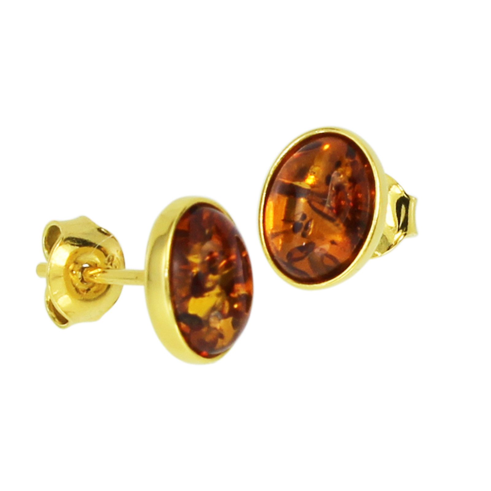 OSTSEE-SCHMUCK Paar Ohrstecker Ostsee-Schmuck Ohrstecker Classic