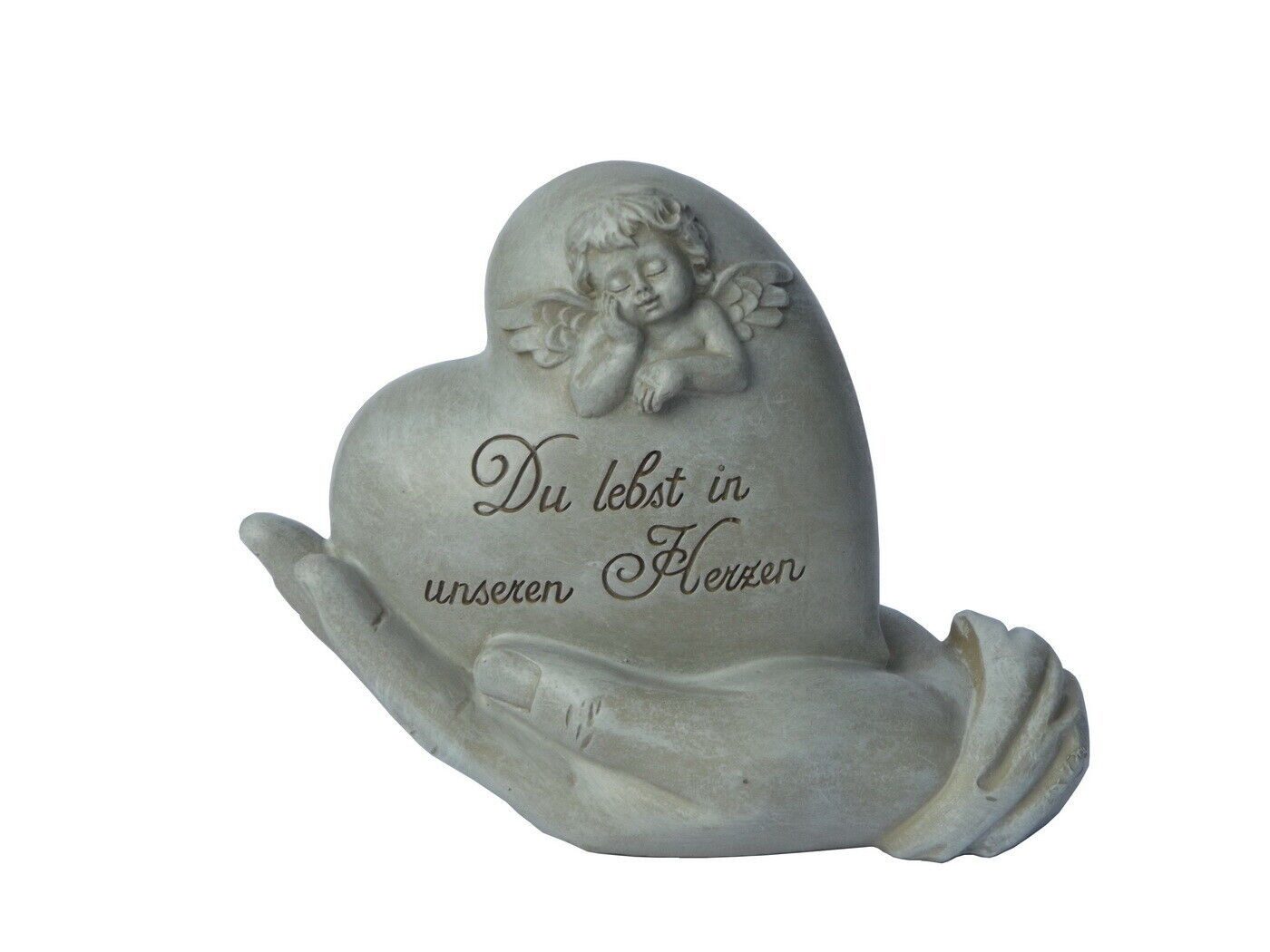 Kaufhaus le petit Dekofigur Grabschmuck Herz