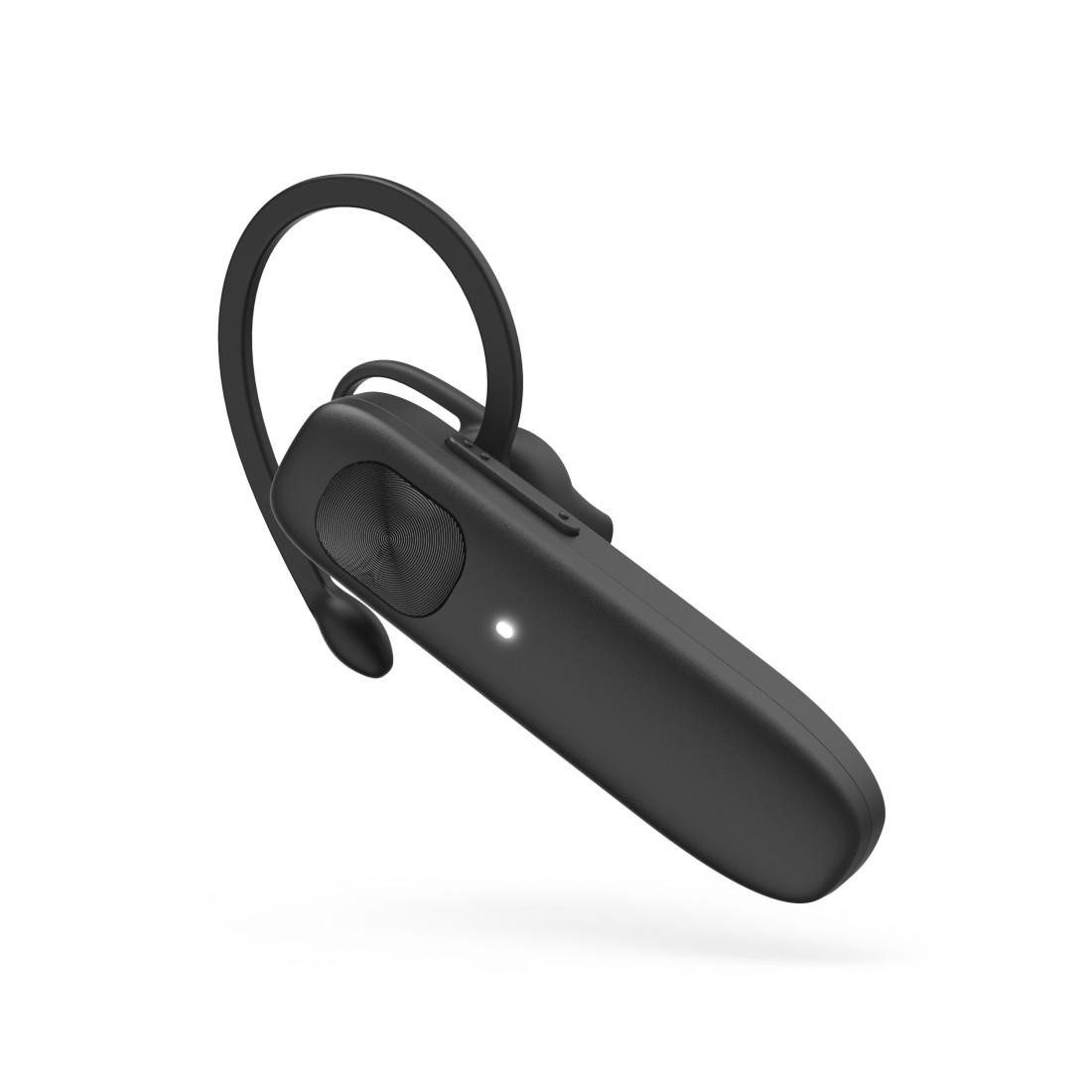 Hama Mono-Bluetooth®-Headset, Multipoint, Lautstärkeregler Bluetooth-Kopfhörer (Sprachsteuerung,