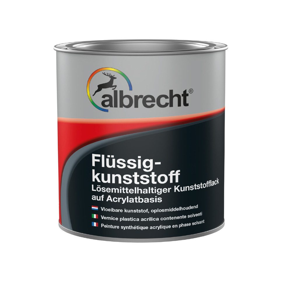 Lack Albrecht Acryl-Flüssigkunststoff Kunststoff Flüssig Bodenbeschichtung